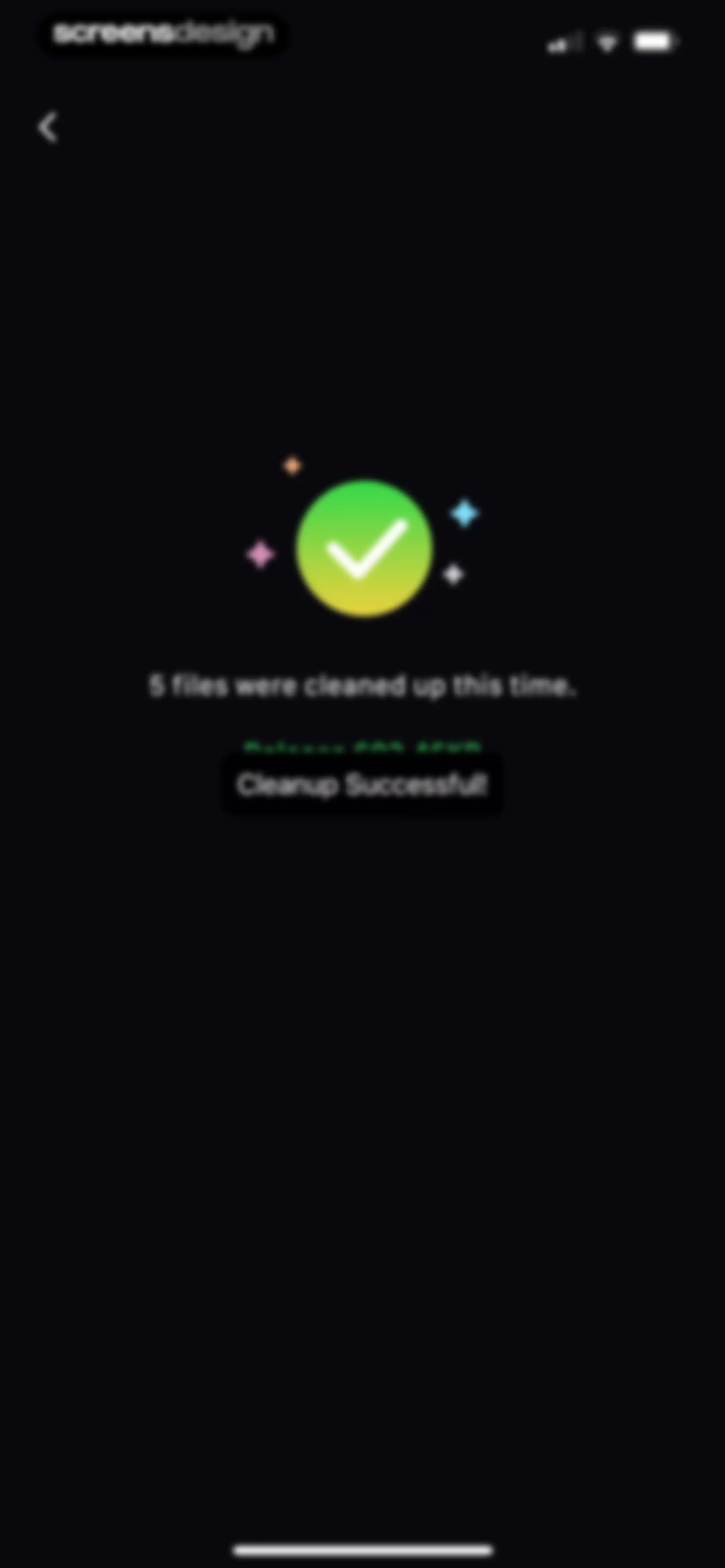 Device Care: Storage & Battery screen 15