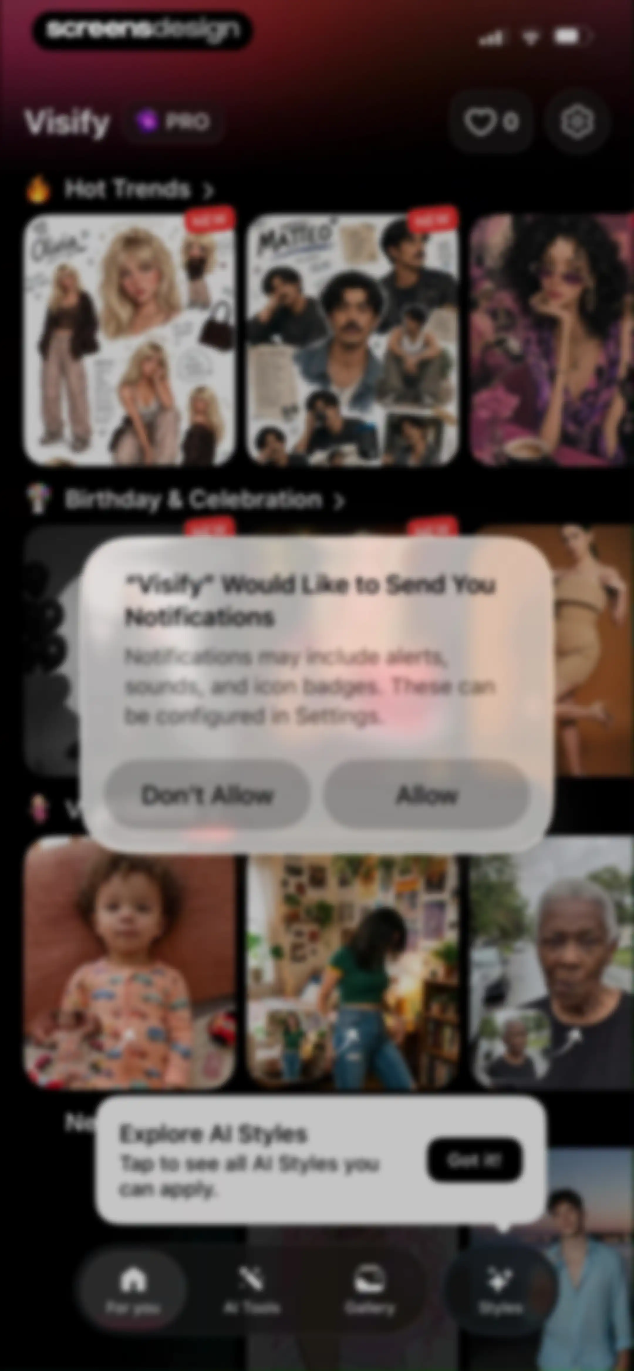 Visify: AI Photo Generator screen 12