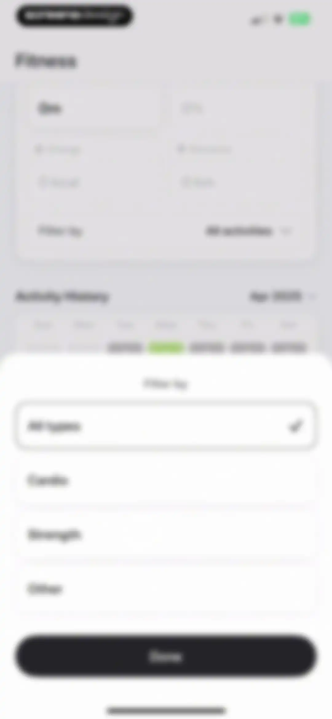 Bevel: AI Health Coach screen 167