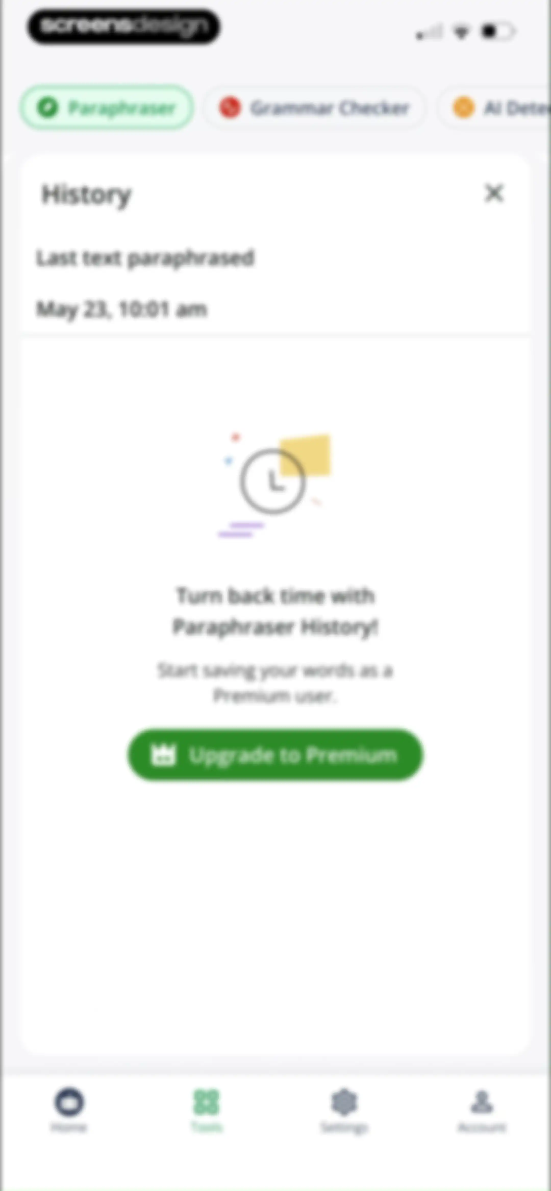 Quillbot-AI Writing & Keyboard screen 75