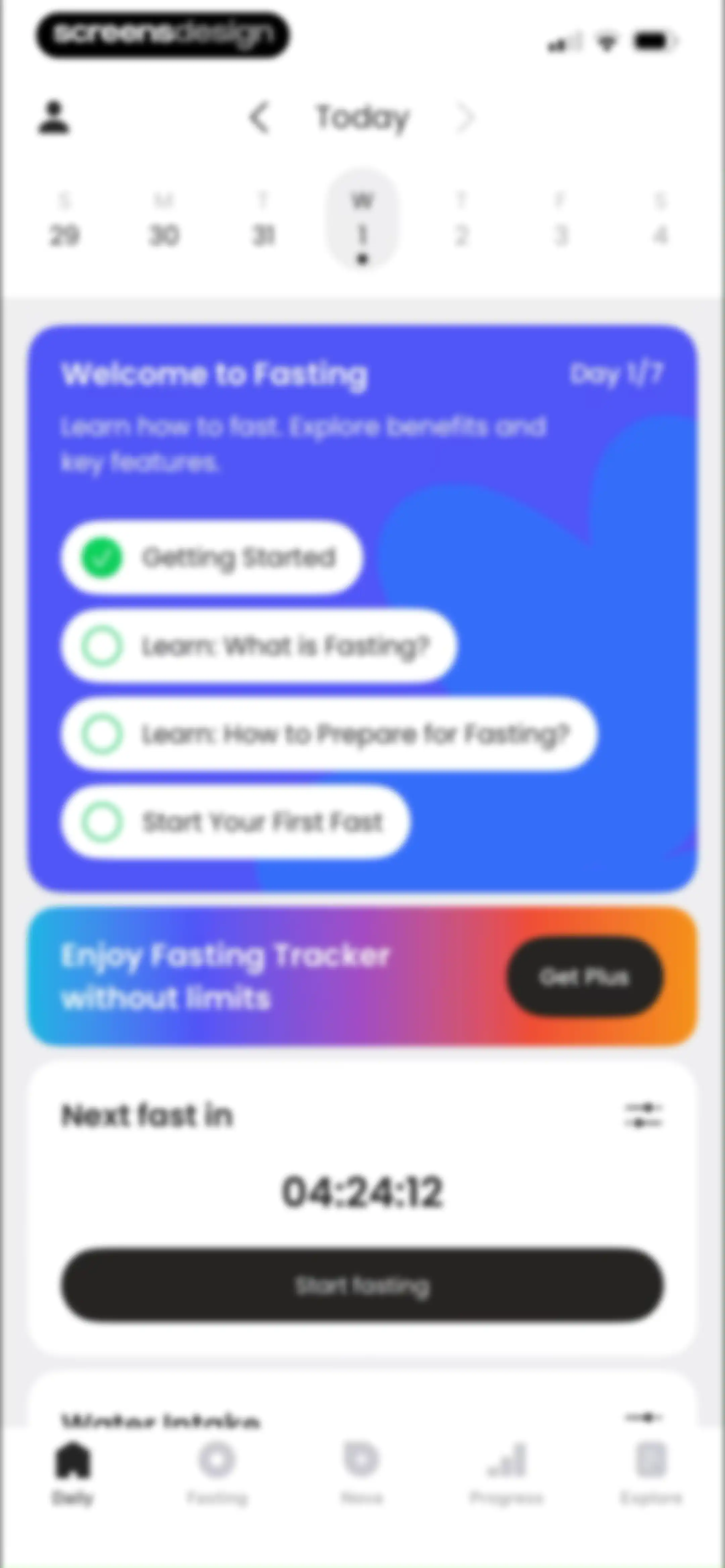 Fasting App: Tracker & Timer screen 91