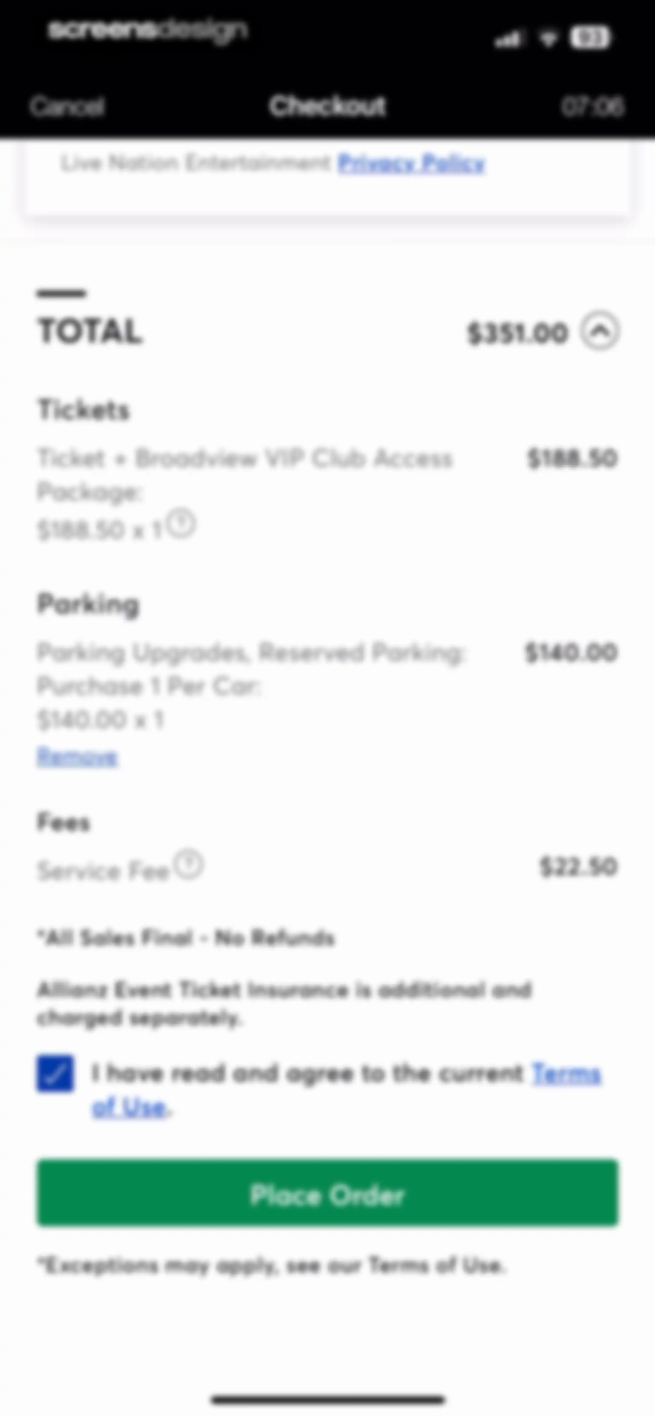 Live Nation – For Concert Fans screen 62