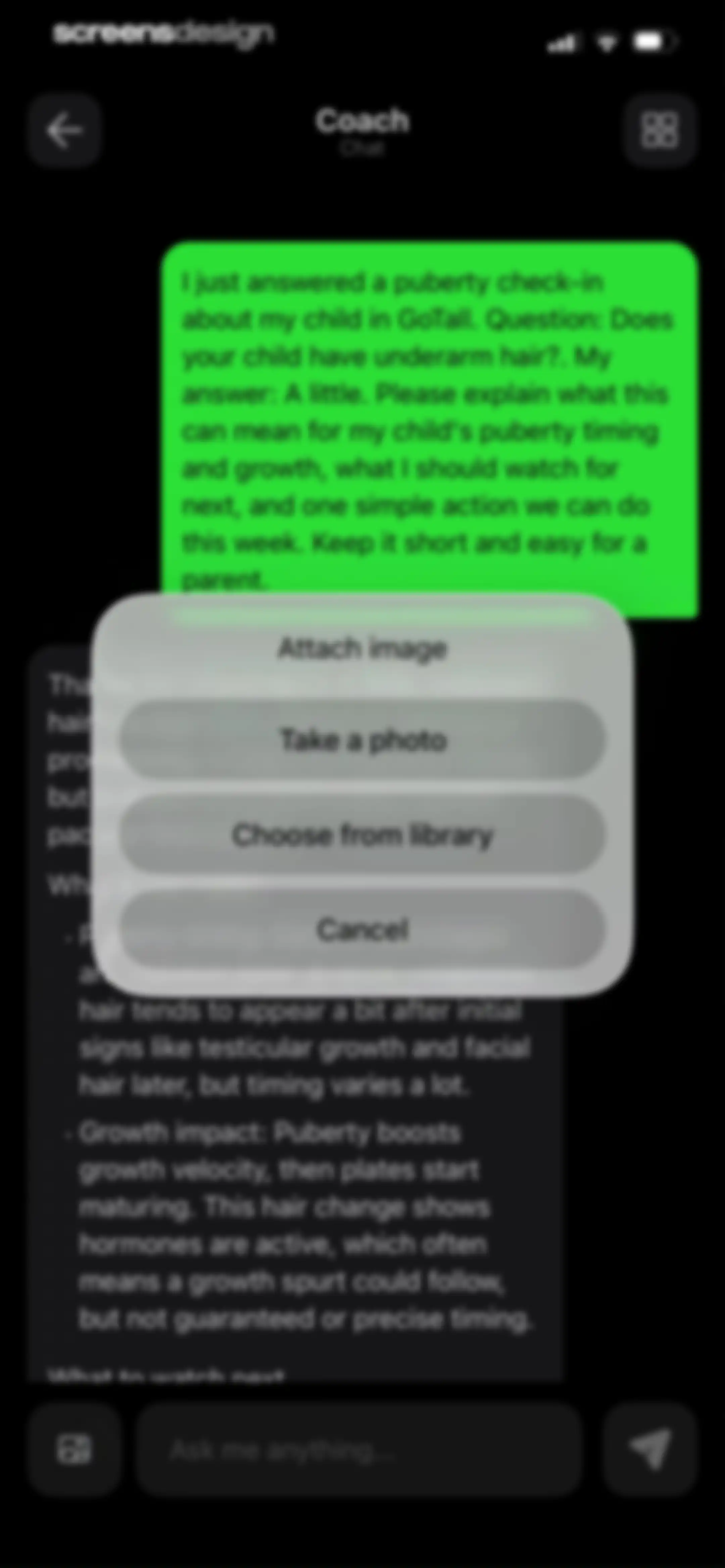 GoTall - Height Predictor screen 78