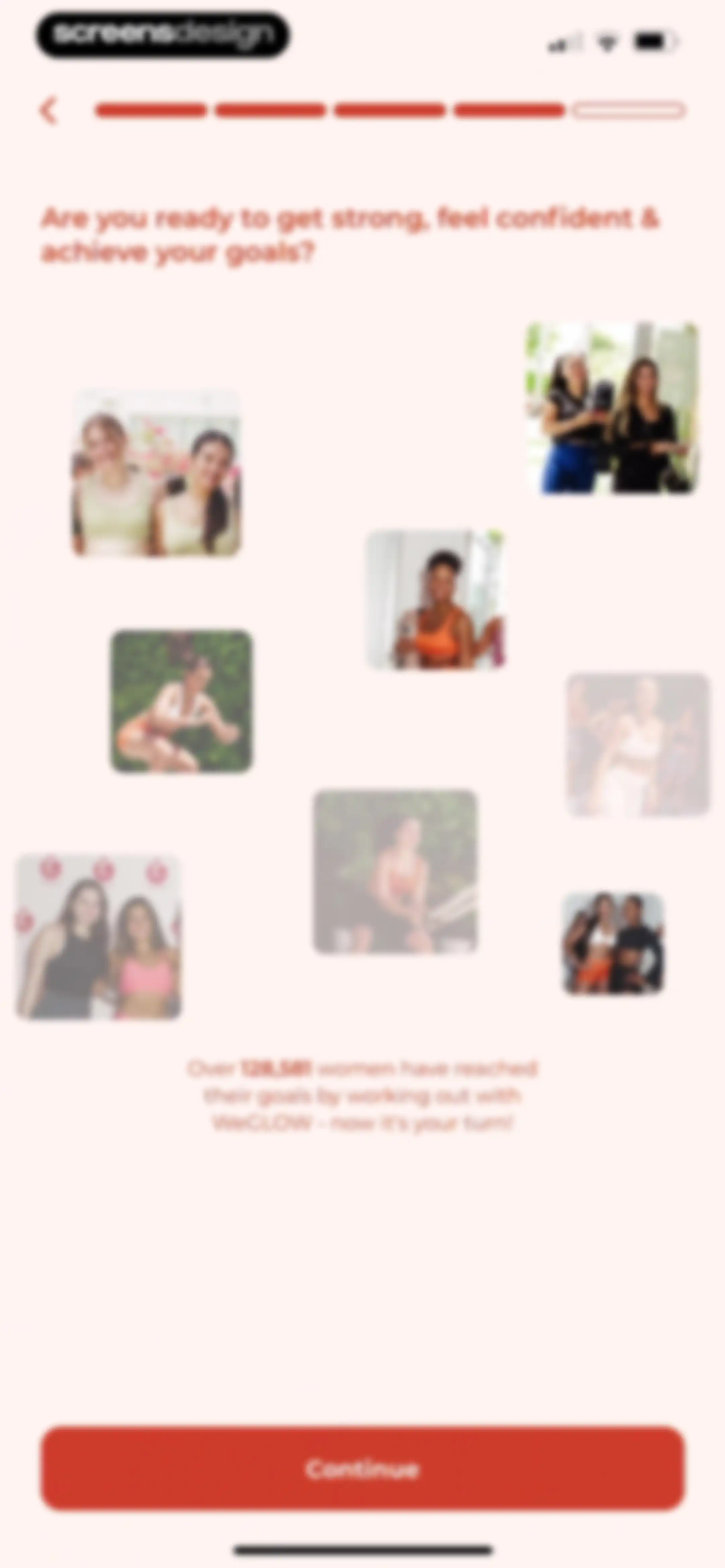 WeGLOW: Home Workout for Women screen 33