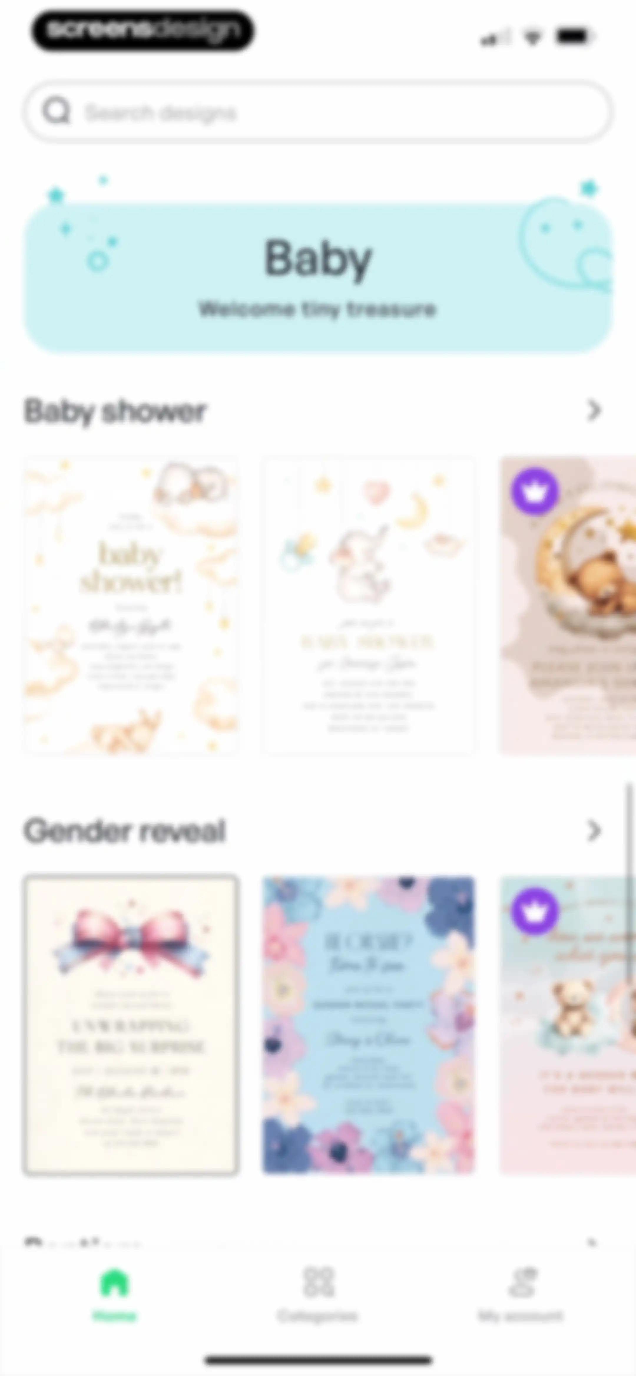 Invitation Maker: Cards & RSVP screen 57