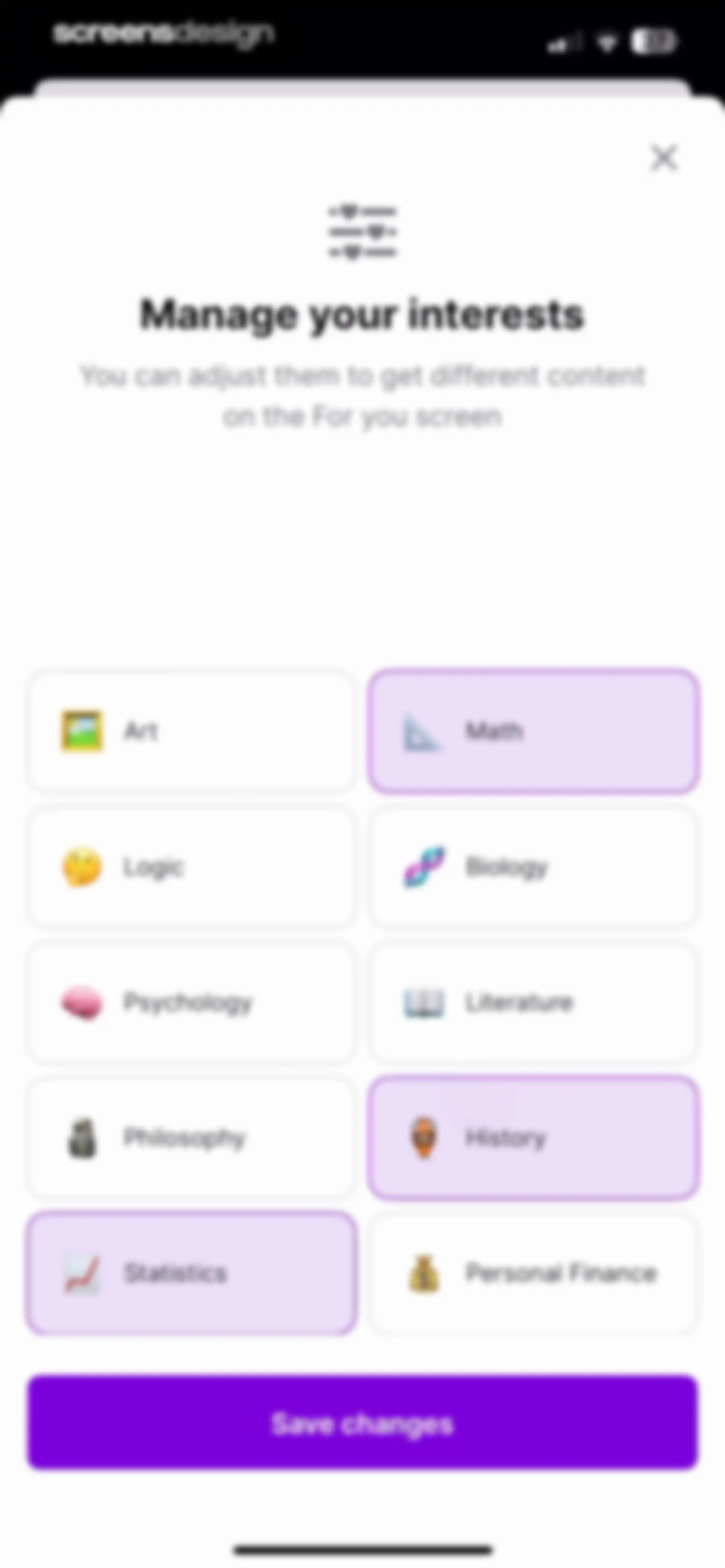 Nibble: Daily Learning & Quiz screen 87