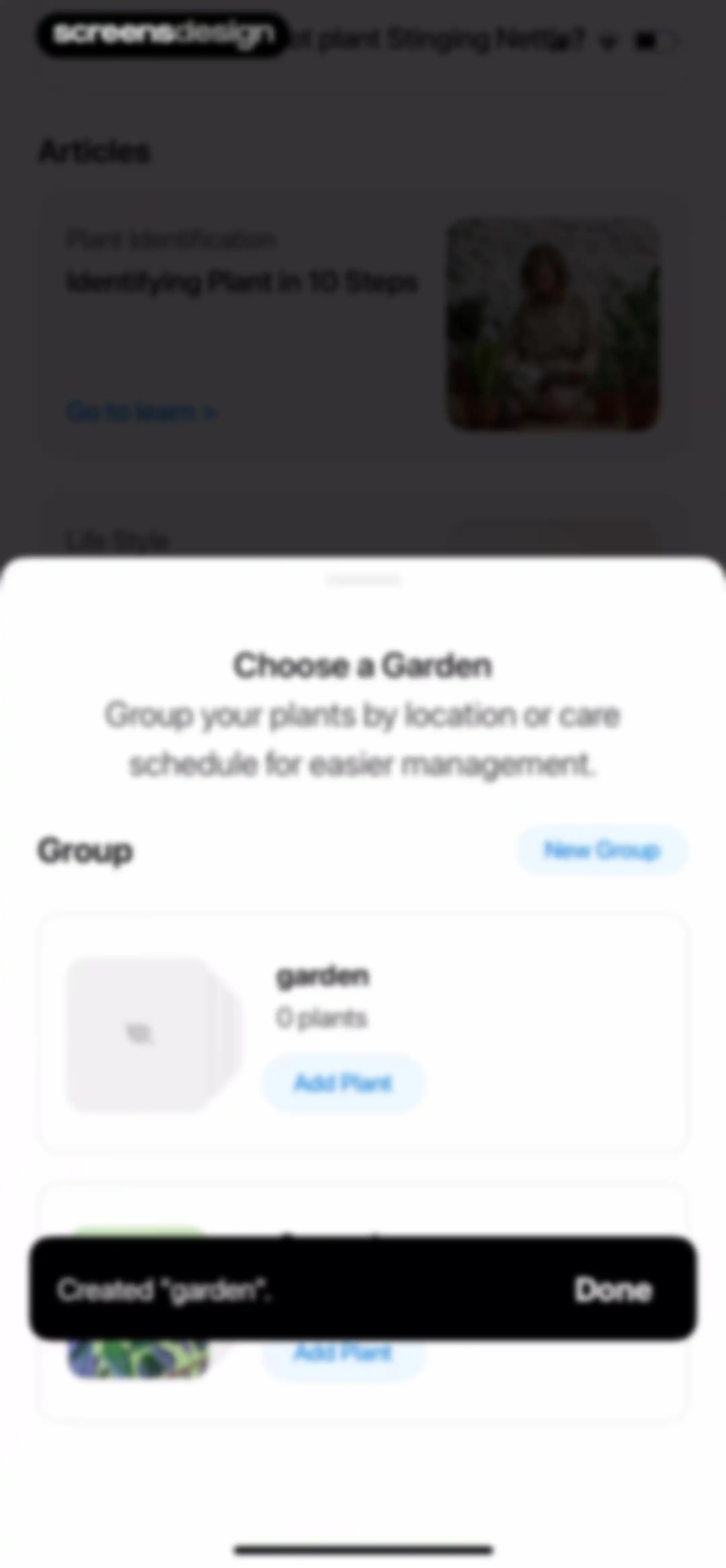 Plant App: Plant Identifier screen 83