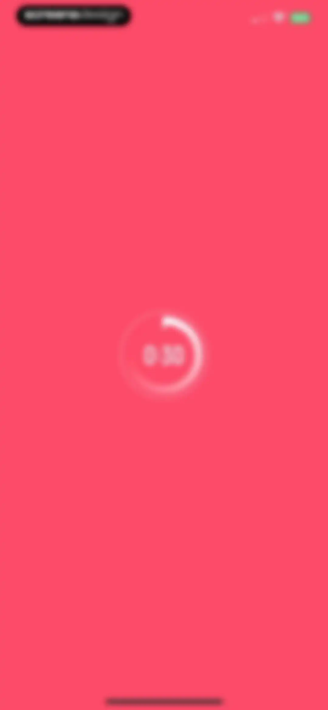 Interval Timer □ HIIT Timer screen 1