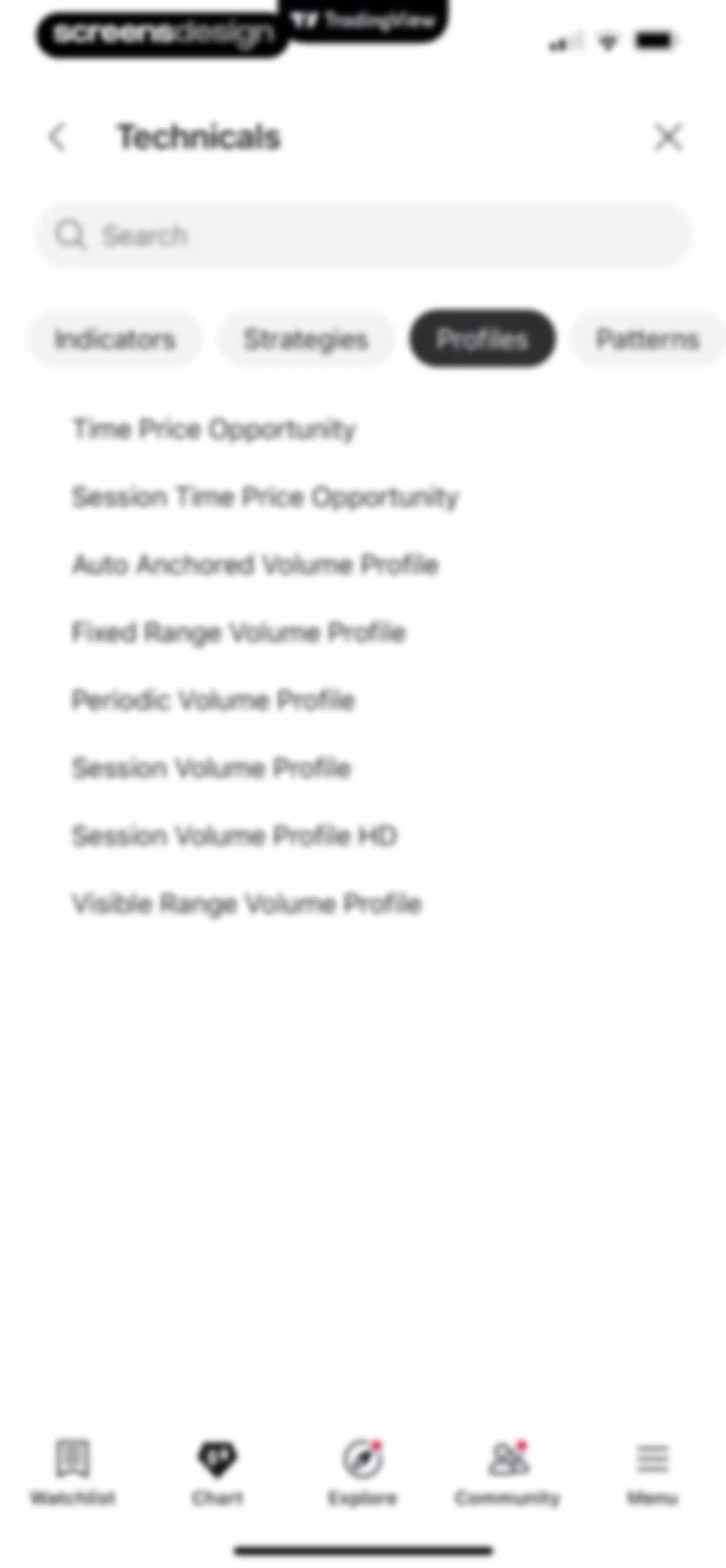 TradingView: Track All Markets screen 86