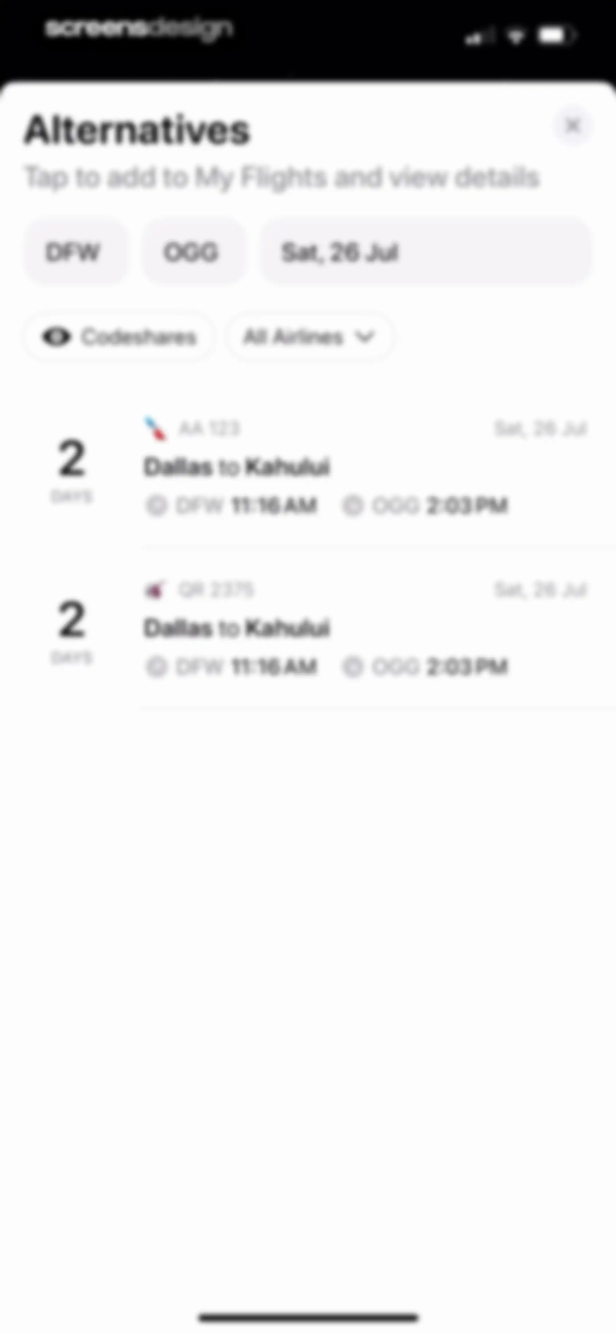 Flighty – Live Flight Tracker screen 61