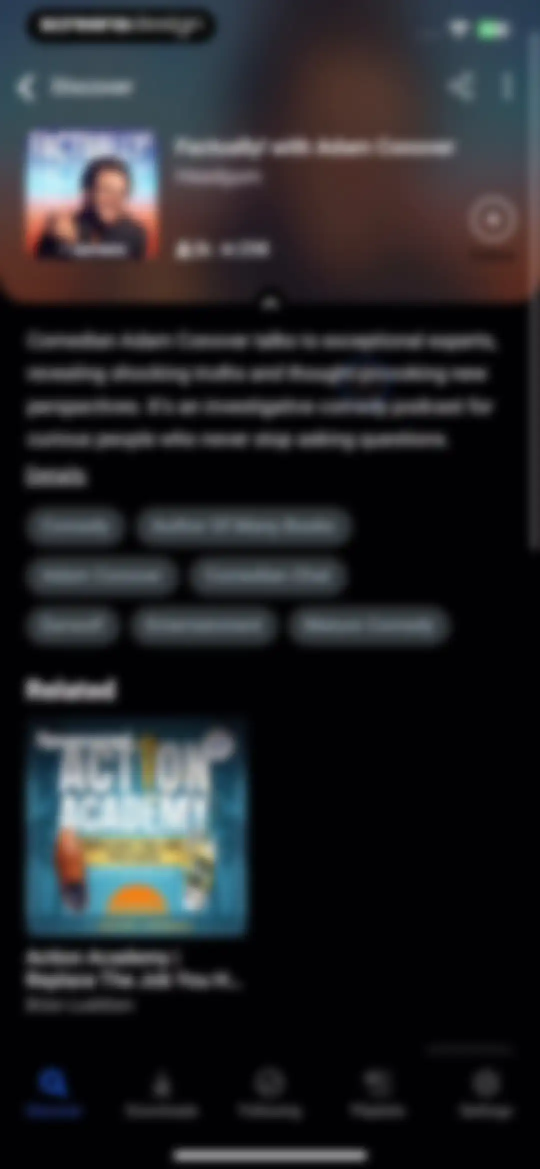 Breaker—The social podcast app screen 23