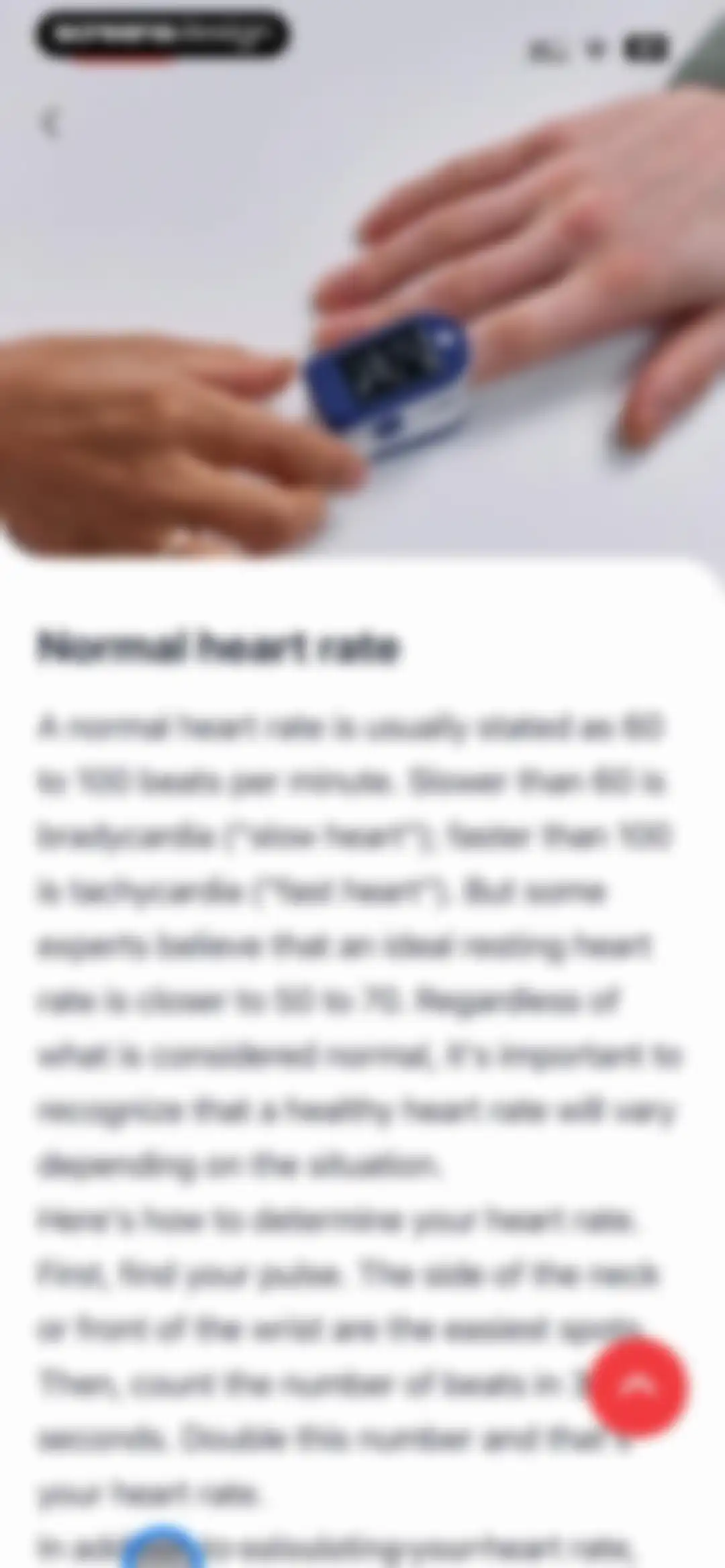 iHeart-Pulse Rate Monitor App. screen 63