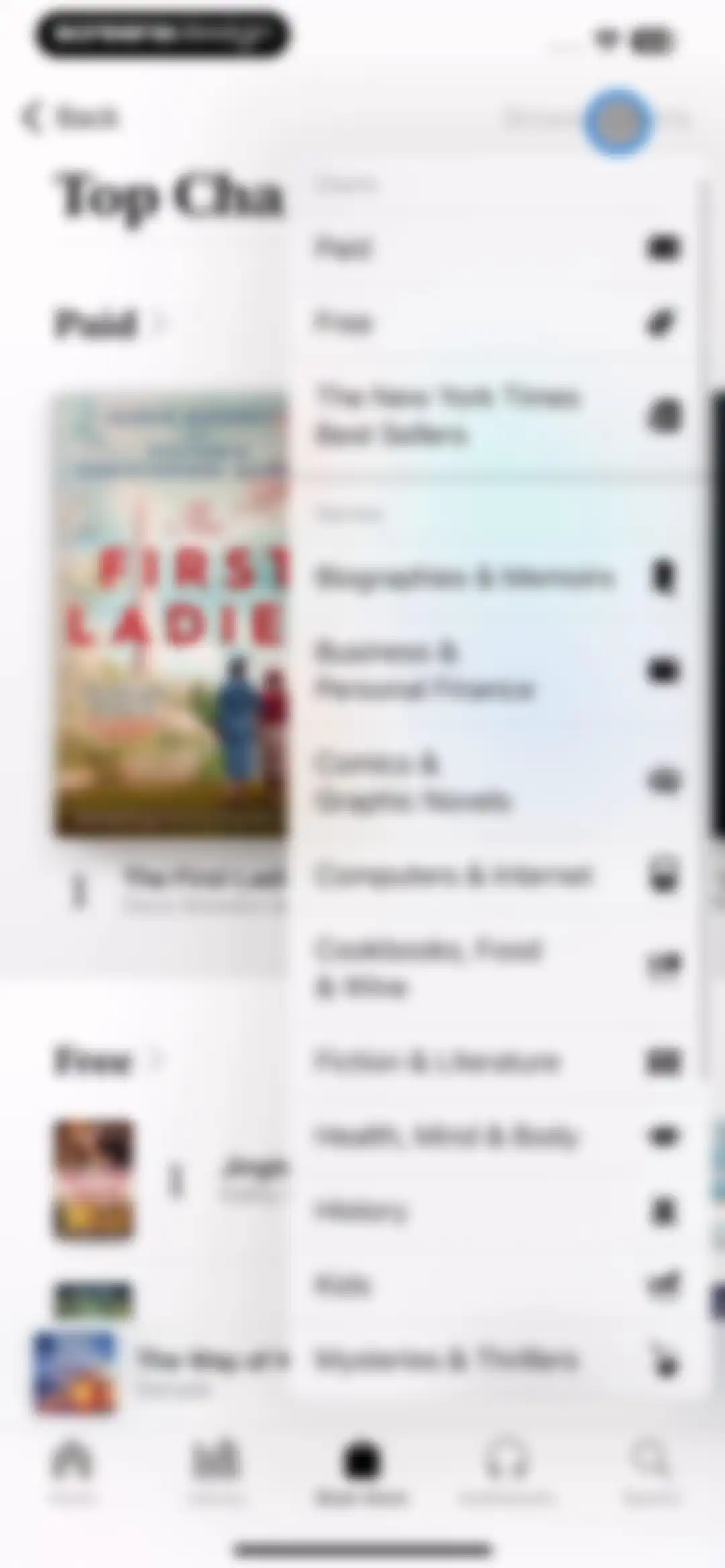 Apple Books screen 130