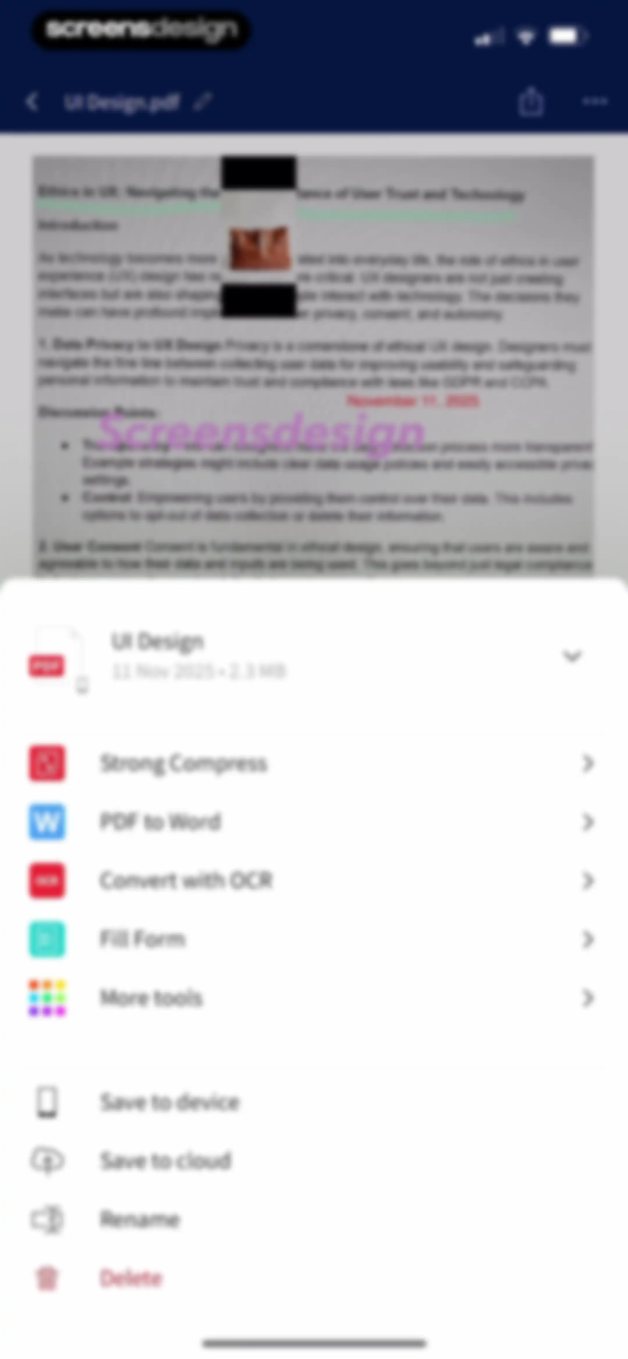 Smallpdf: Scanner & PDF Editor screen 93