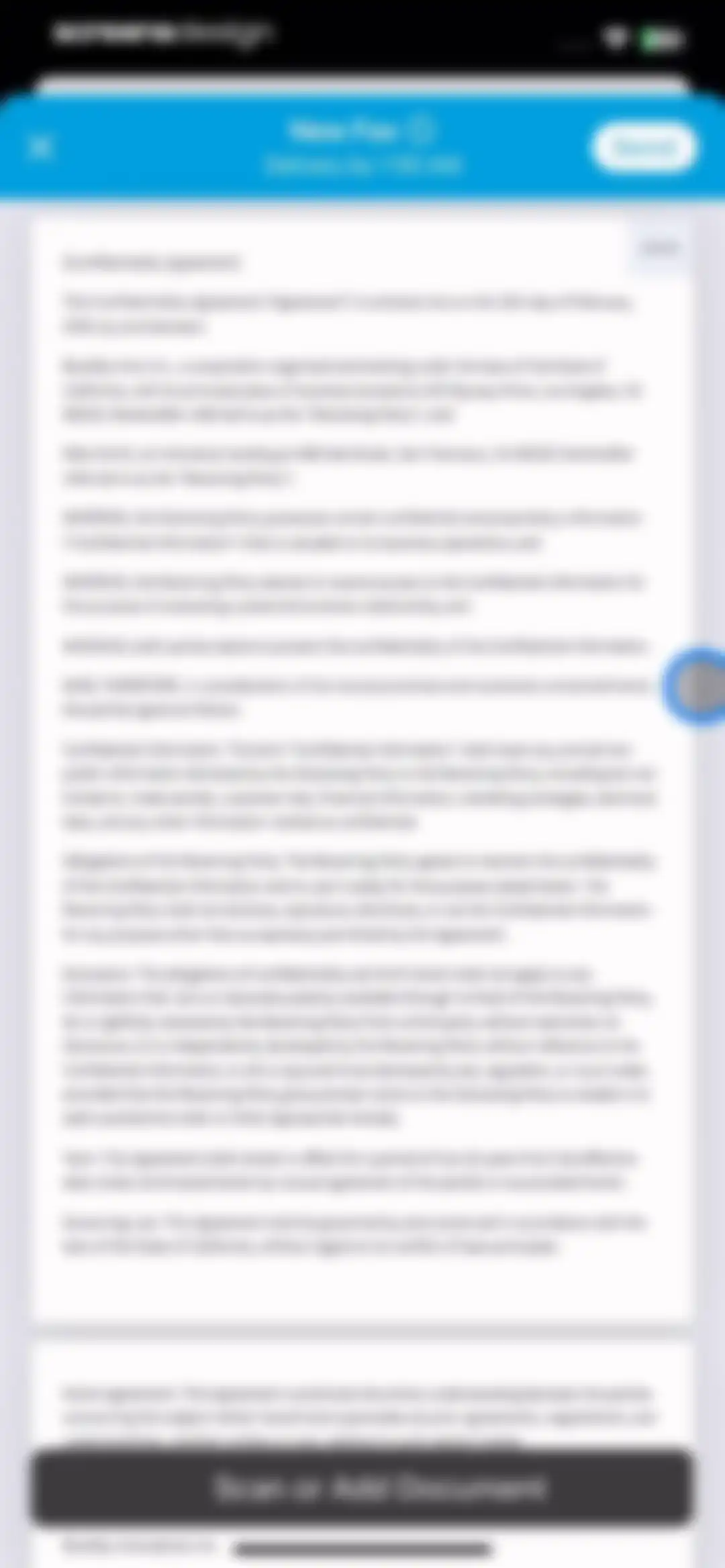 iFax App Send Fax From iPhone screen 12
