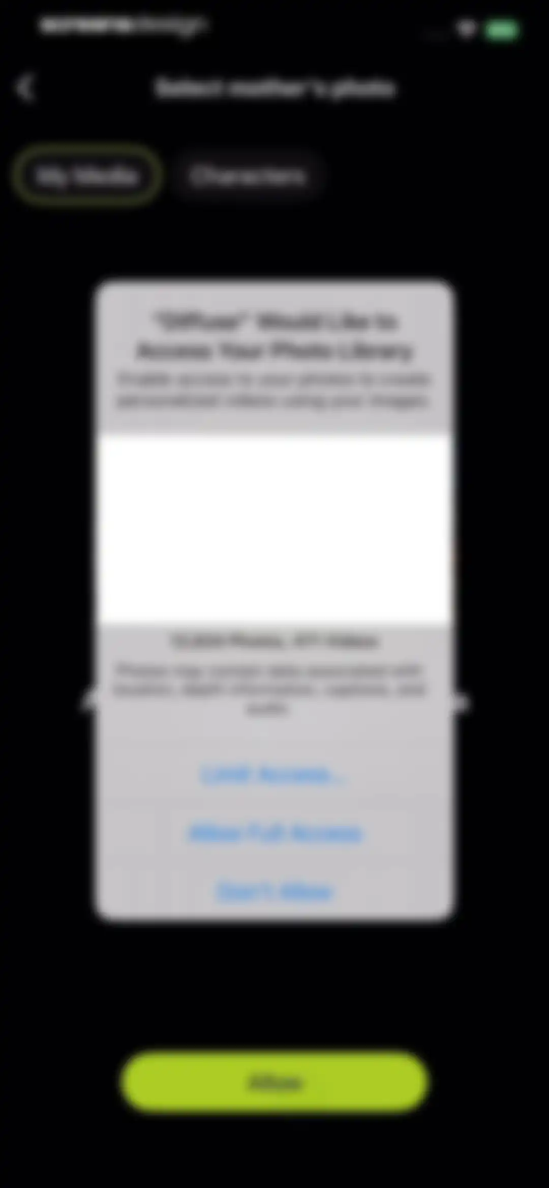 Diffuse - AI Video Generator screen 13