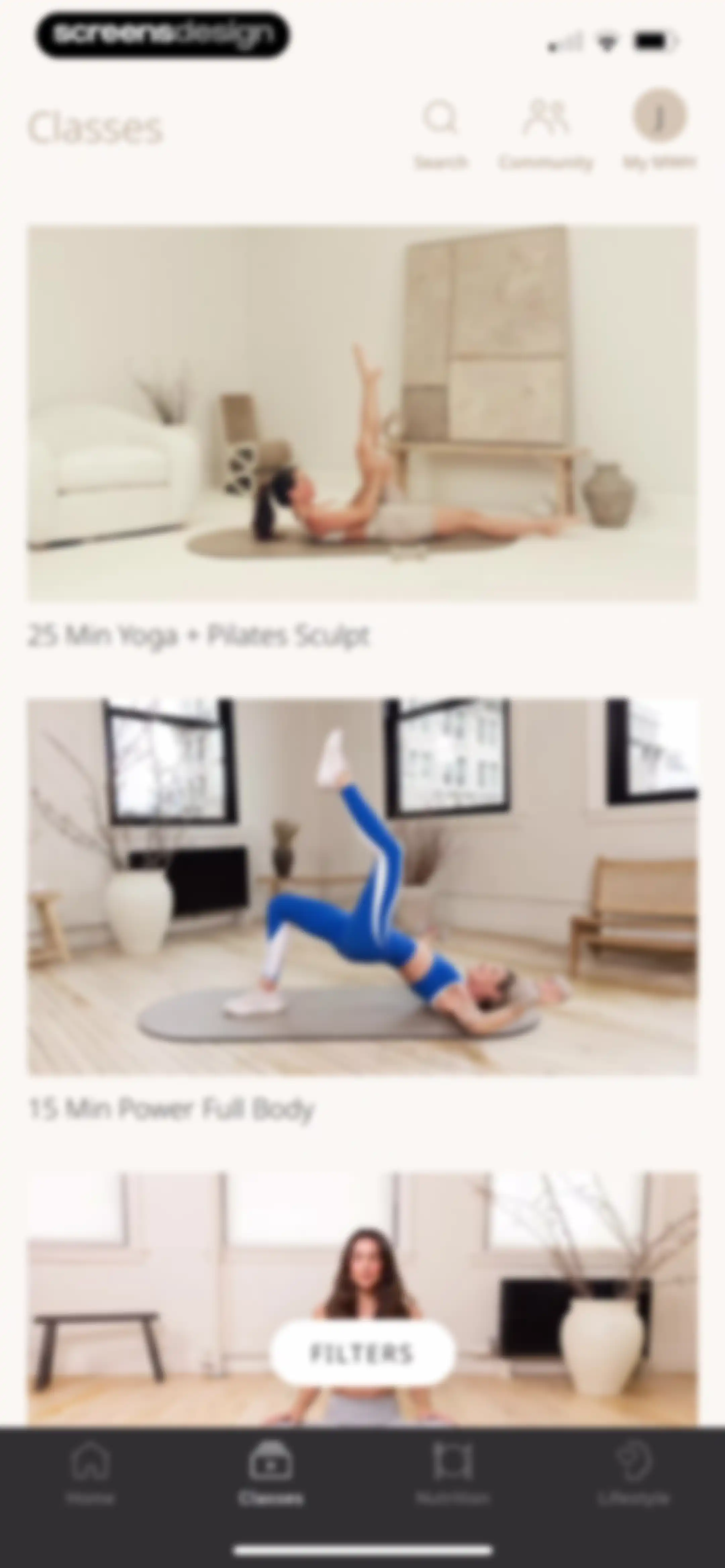 MWH: Fitness + Wellness screen 80