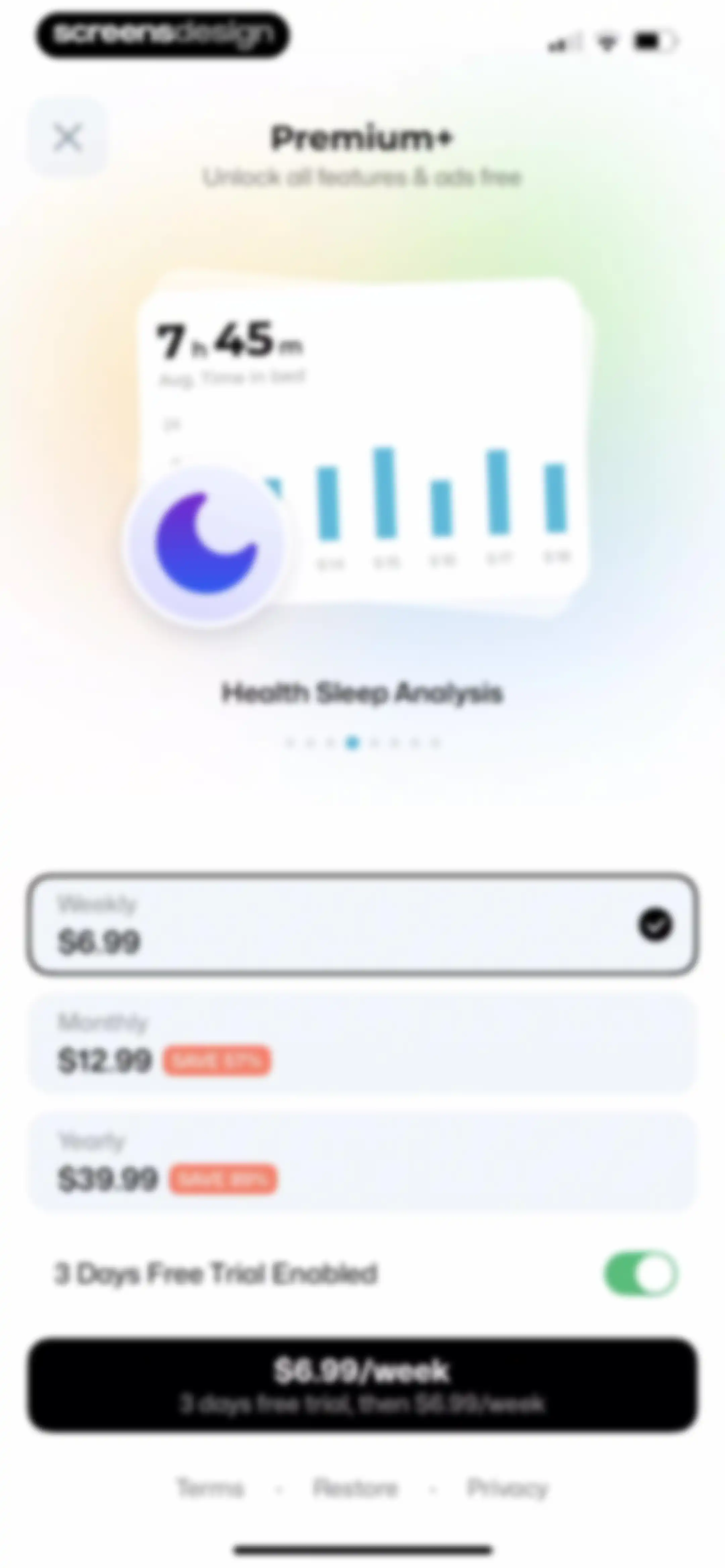 Wellance – AI Health & Balance screen 138