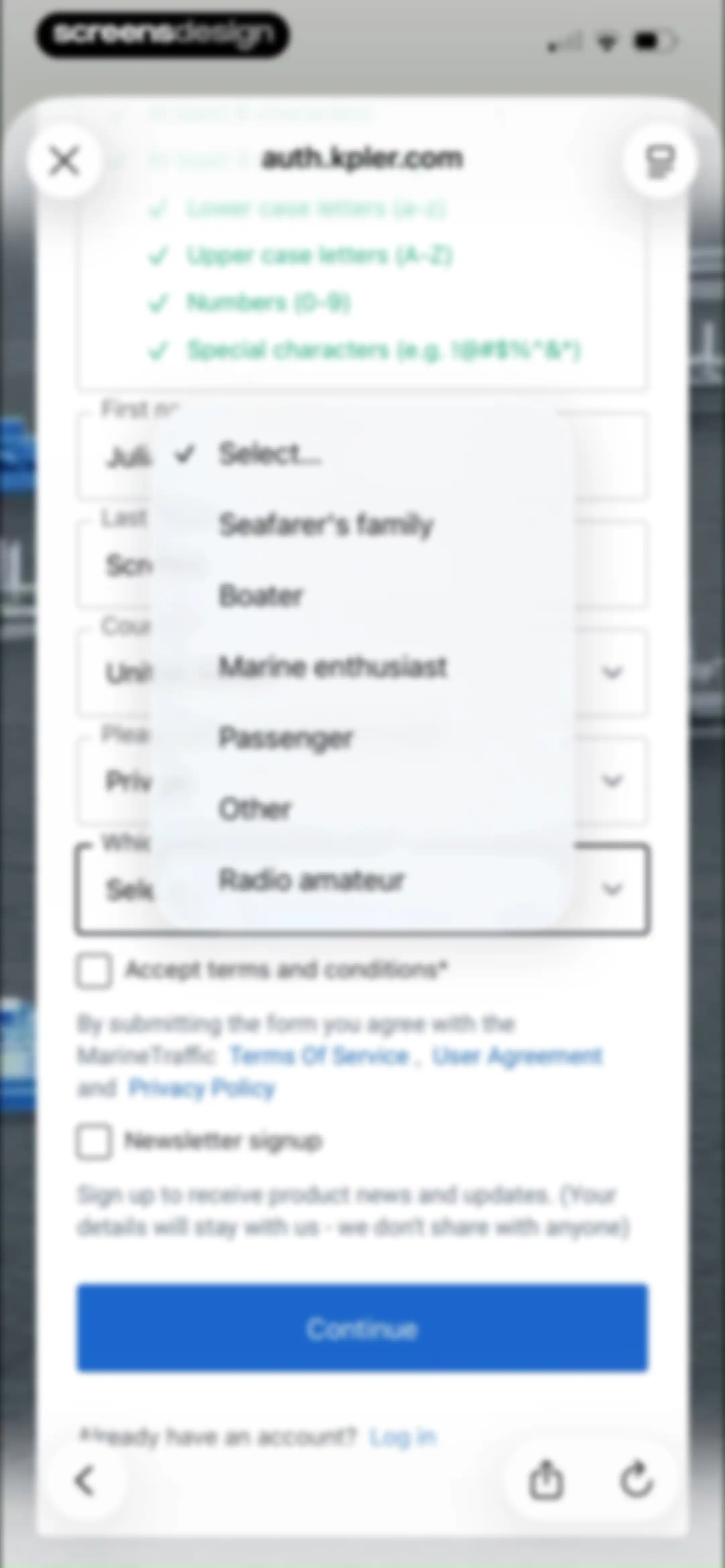 MarineTraffic - Ship Tracking screen 13