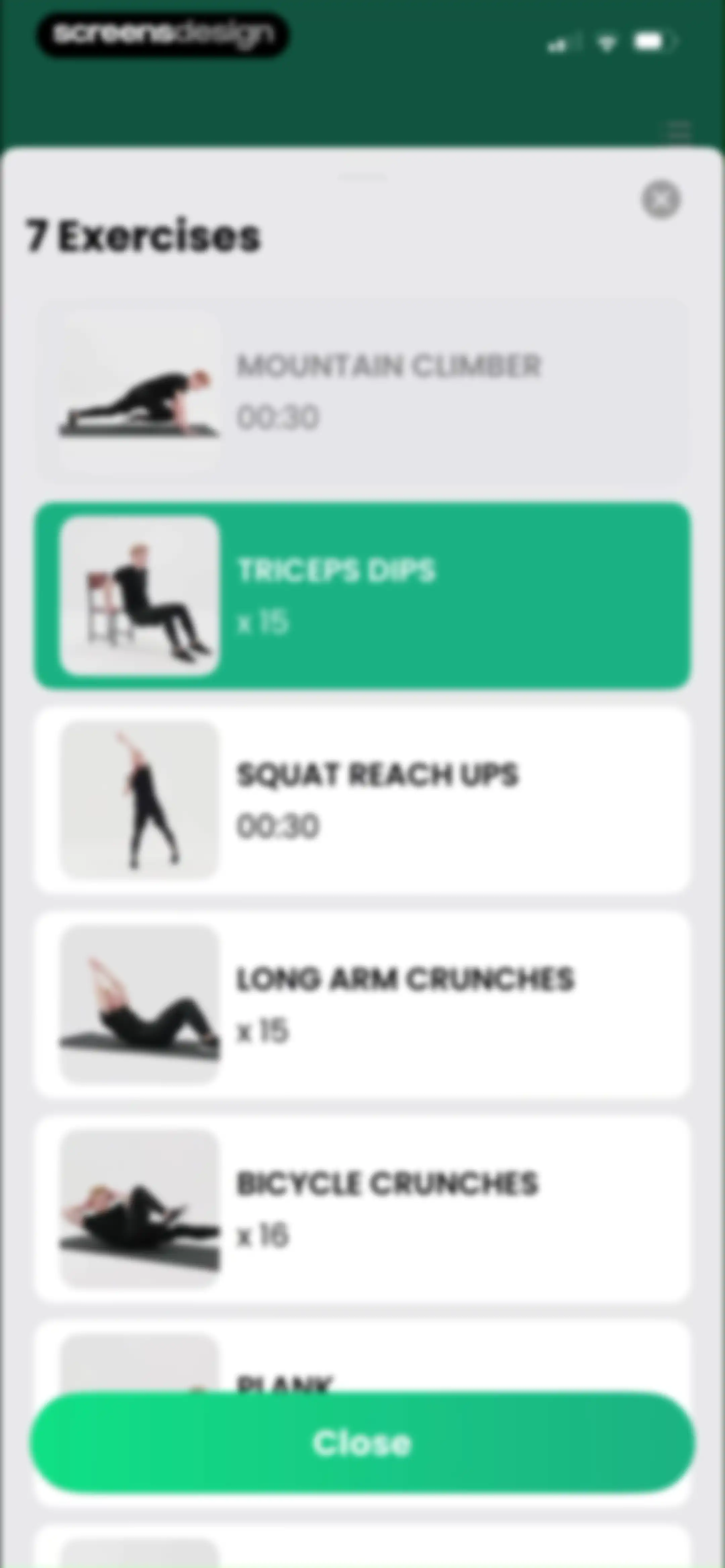 Lose Weight for Men at Home screen 100