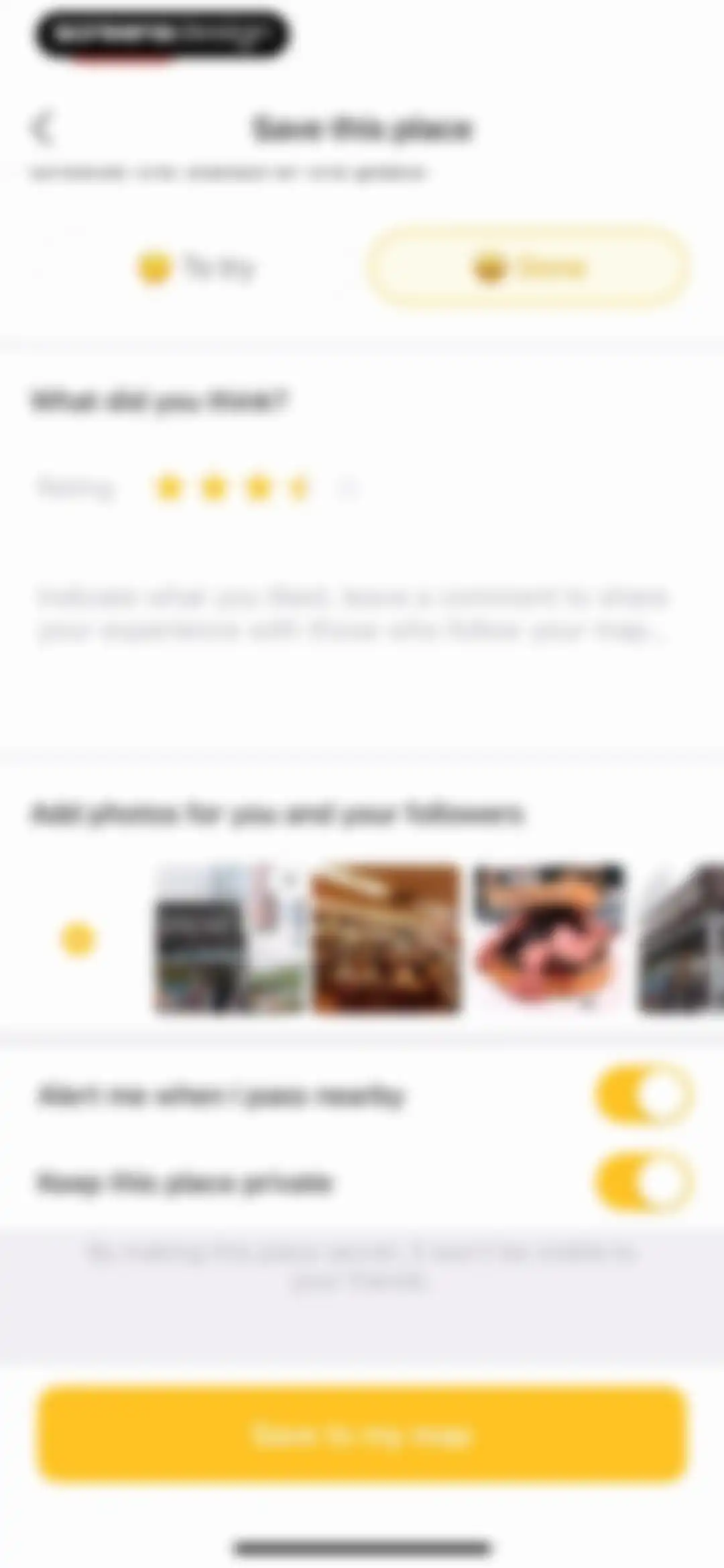 Mapstr – Save & Follow Places screen 40
