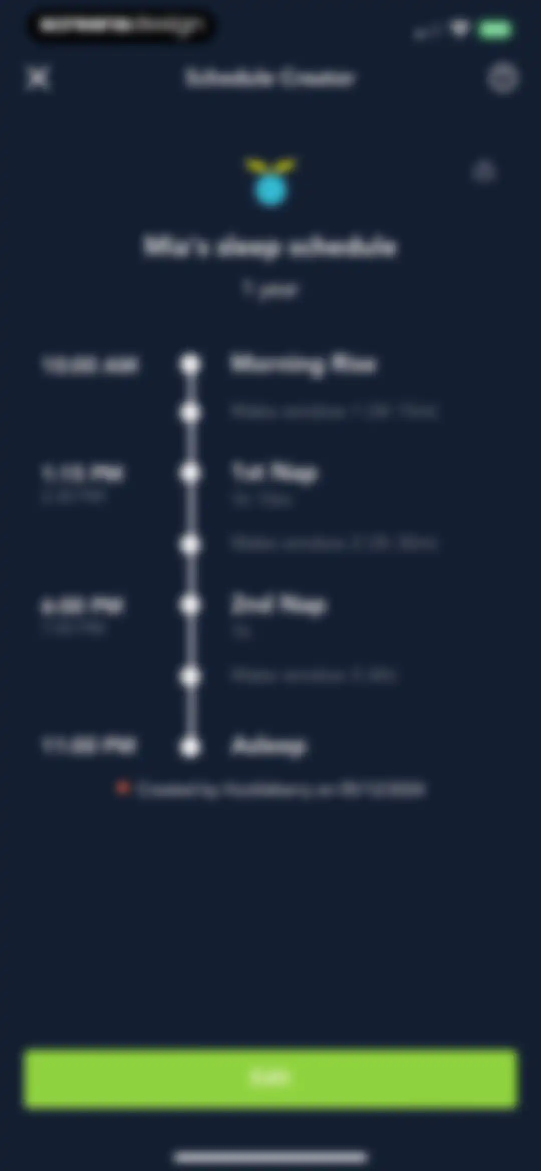 Huckleberry: Baby Tracker screen 29