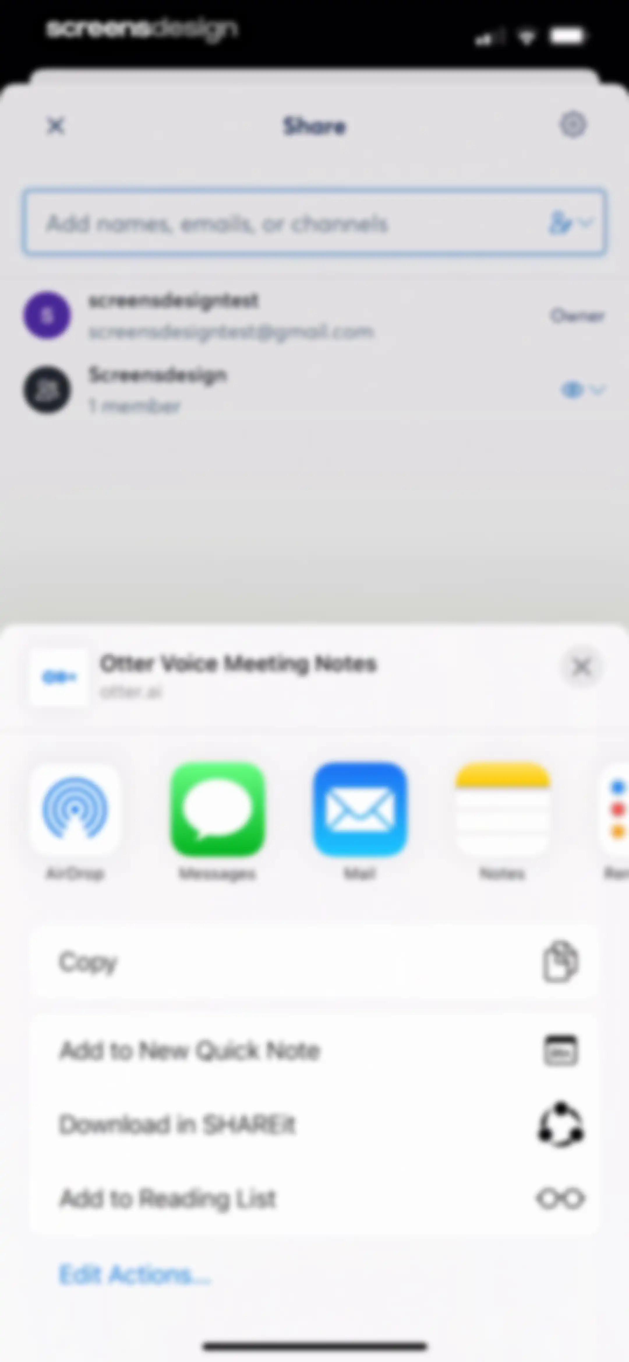 Otter Transcribe Voice Notes screen 93
