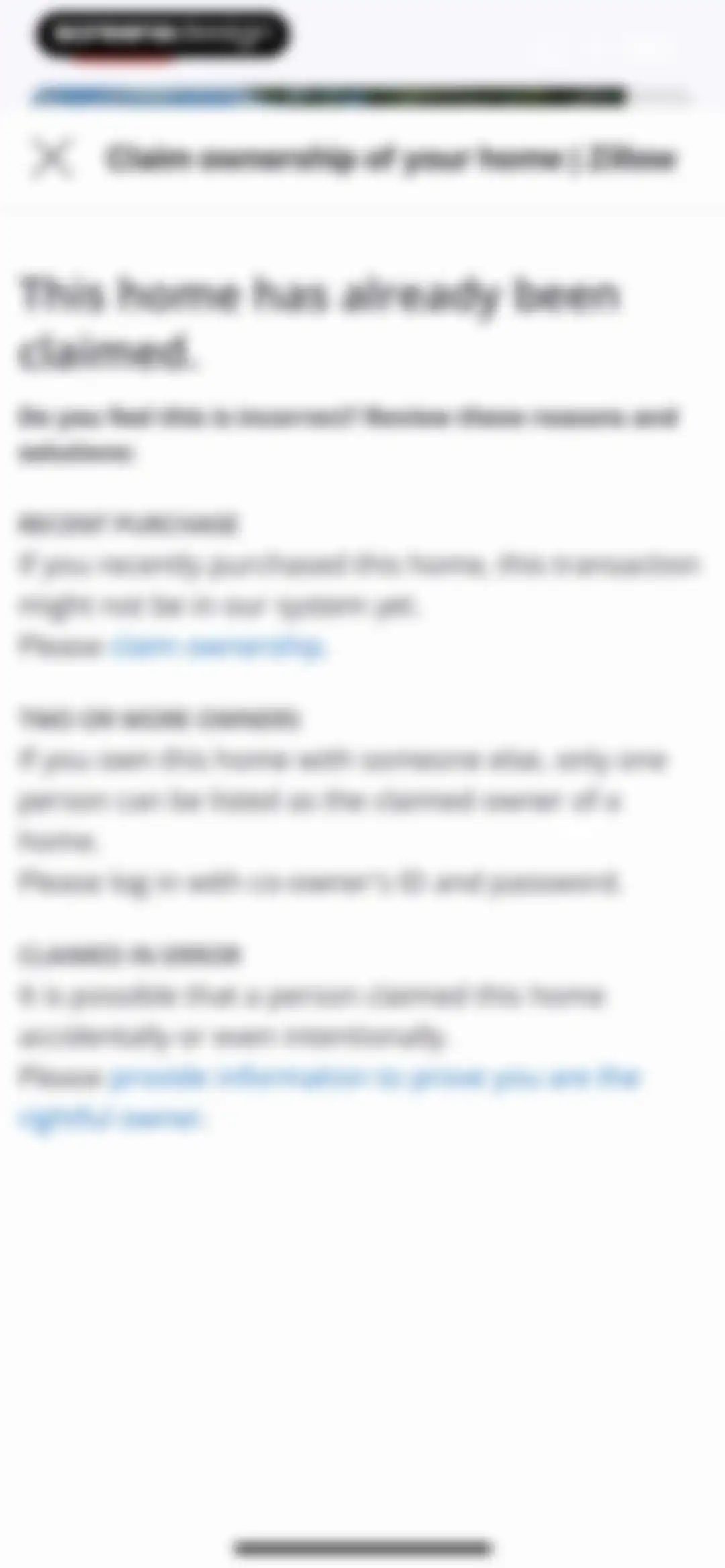 Zillow Real Estate & Rentals screen 149
