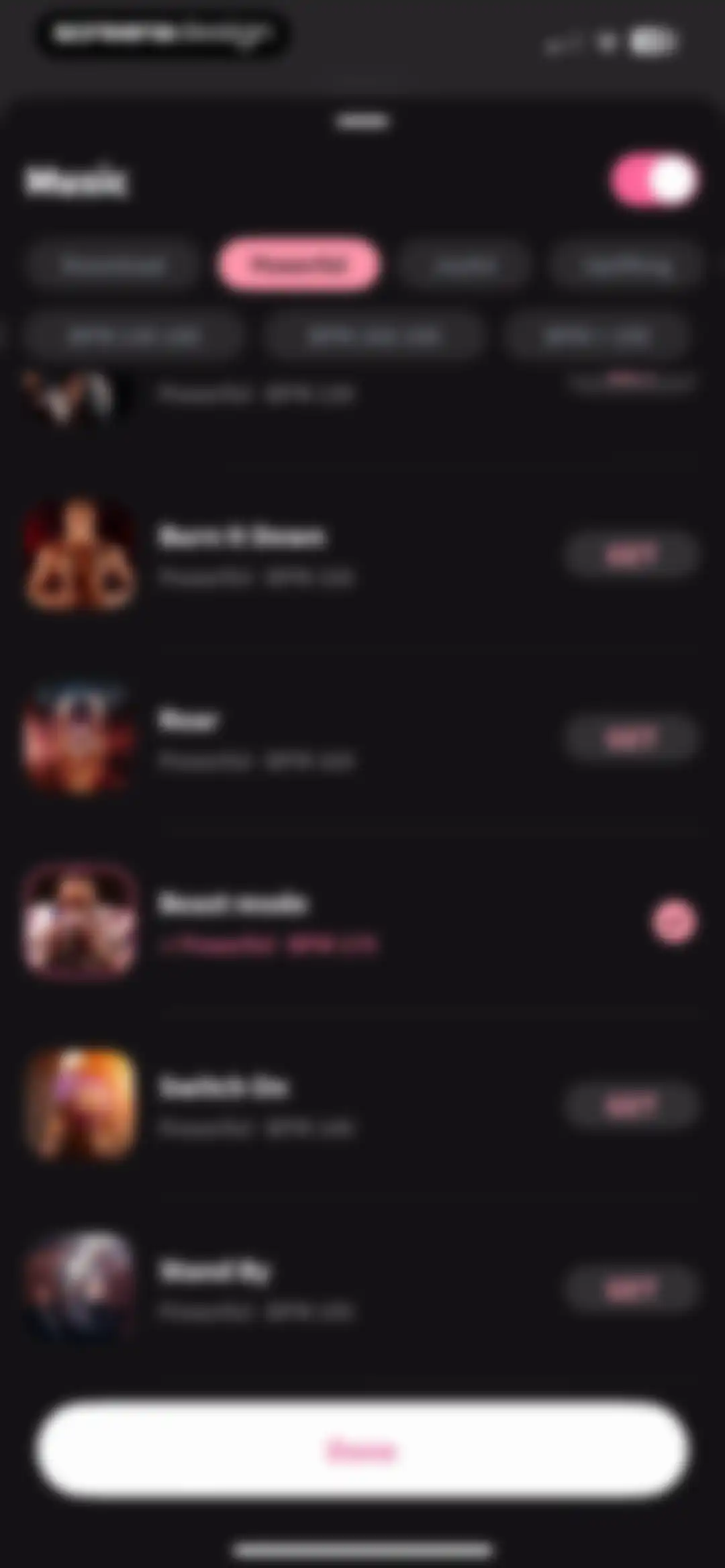 Workout for Women: Fit at Home screen 89