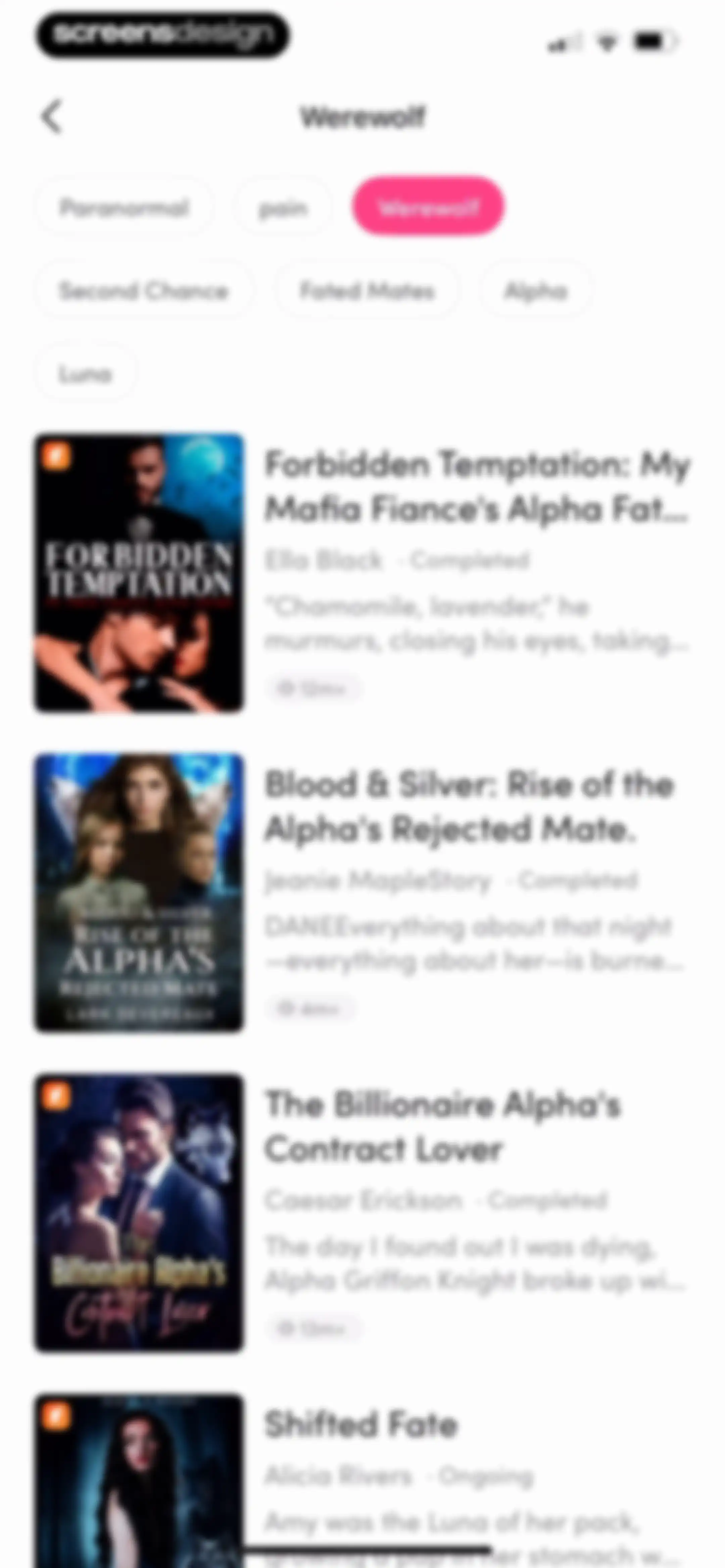 My Fiction: Stories & Novels screen 38