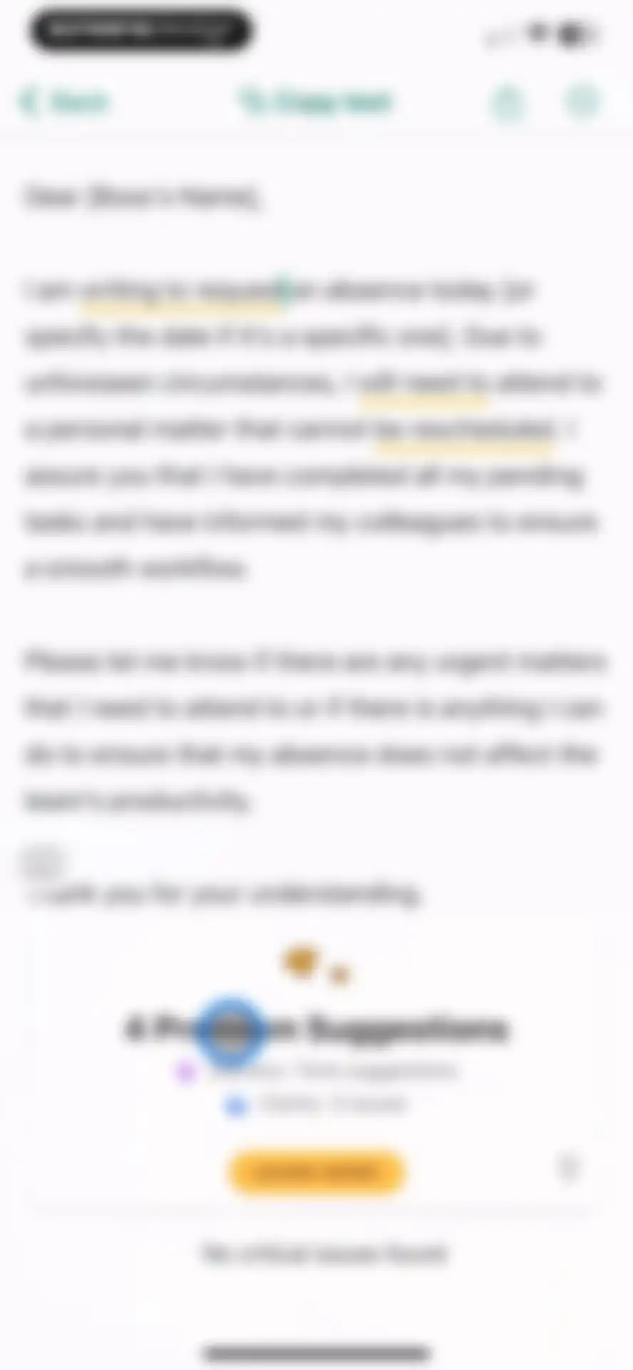 Grammarly: AI Keyboard & Notes screen 62