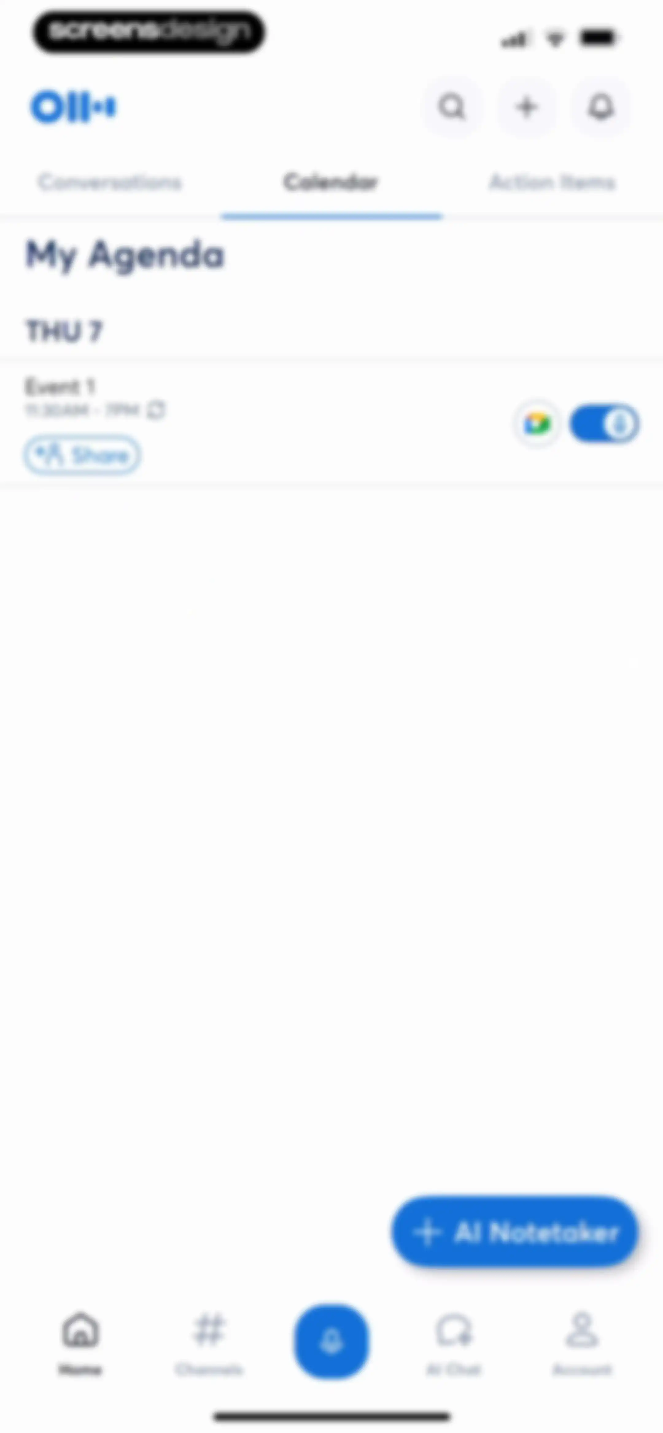 Otter Transcribe Voice Notes screen 21