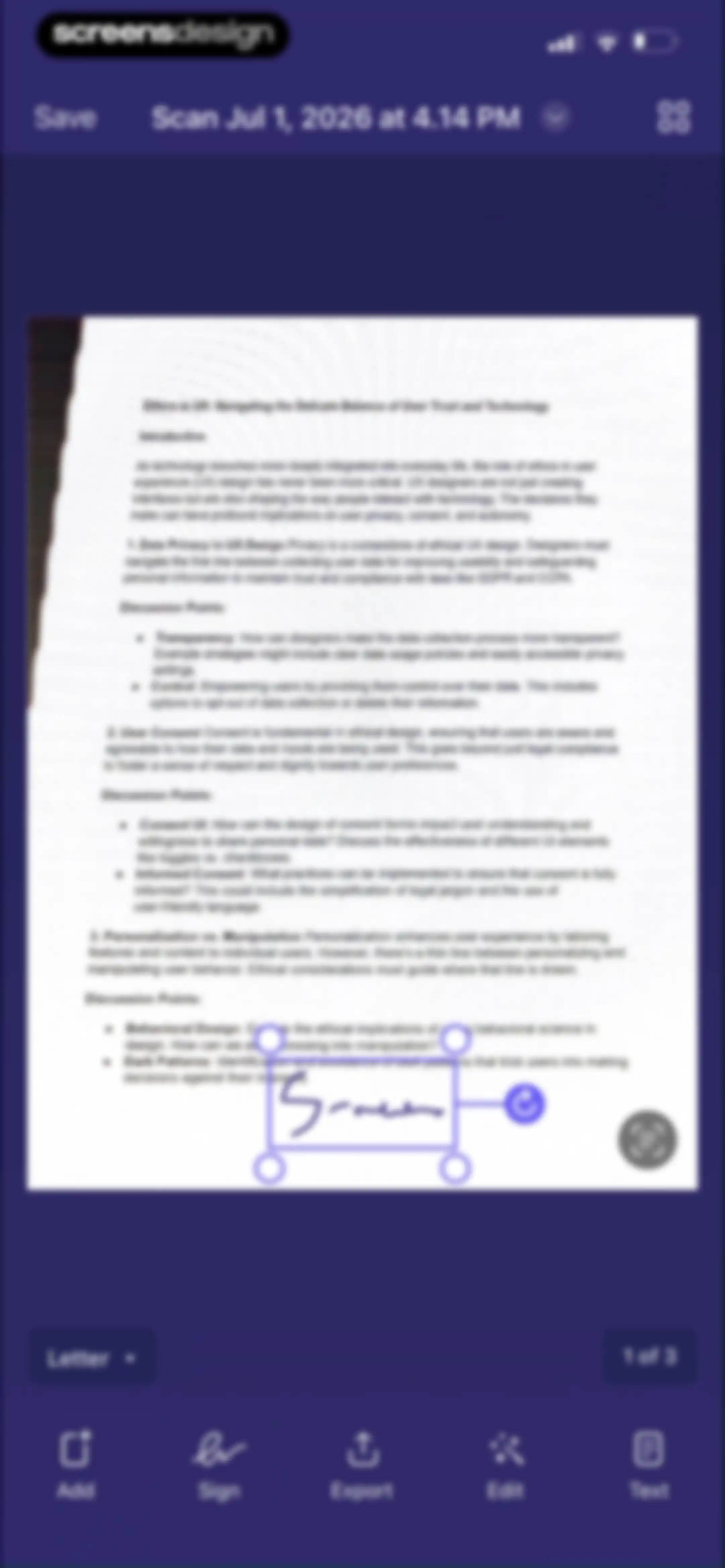 Scanner Pro・Scan PDF Documents screen 21