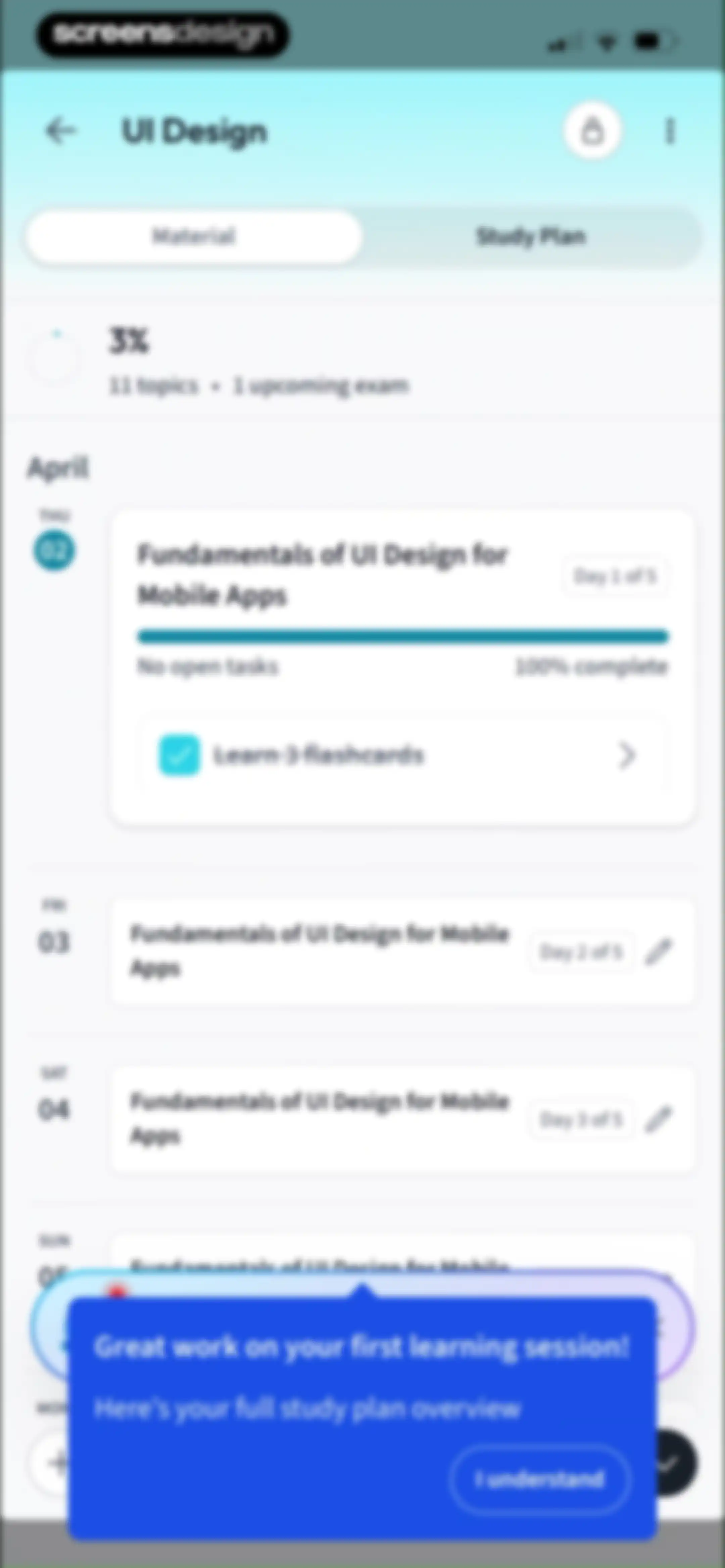 Vaia: AI Flashcards. Study App screen 97