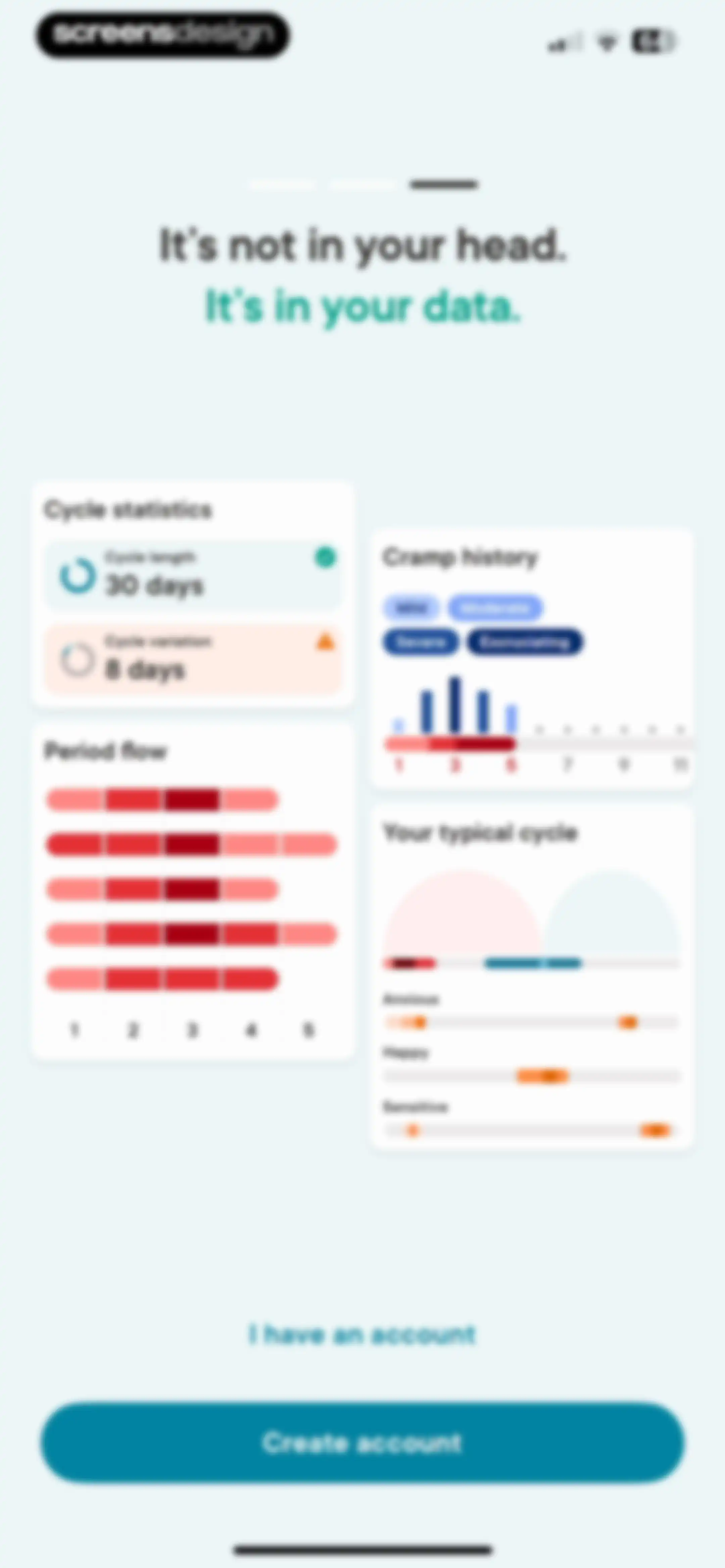 Clue Period & Cycle Tracker screen 3
