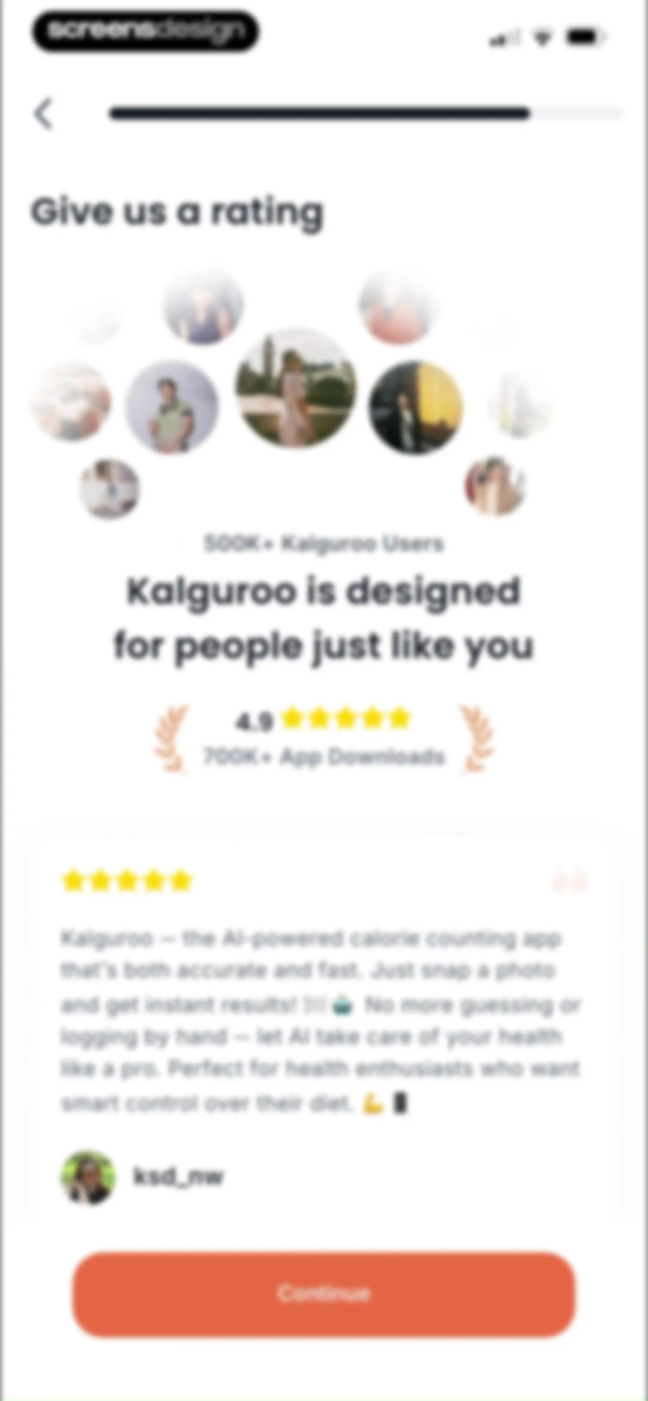 Kalguroo: AI Calorie Tracker screen 21