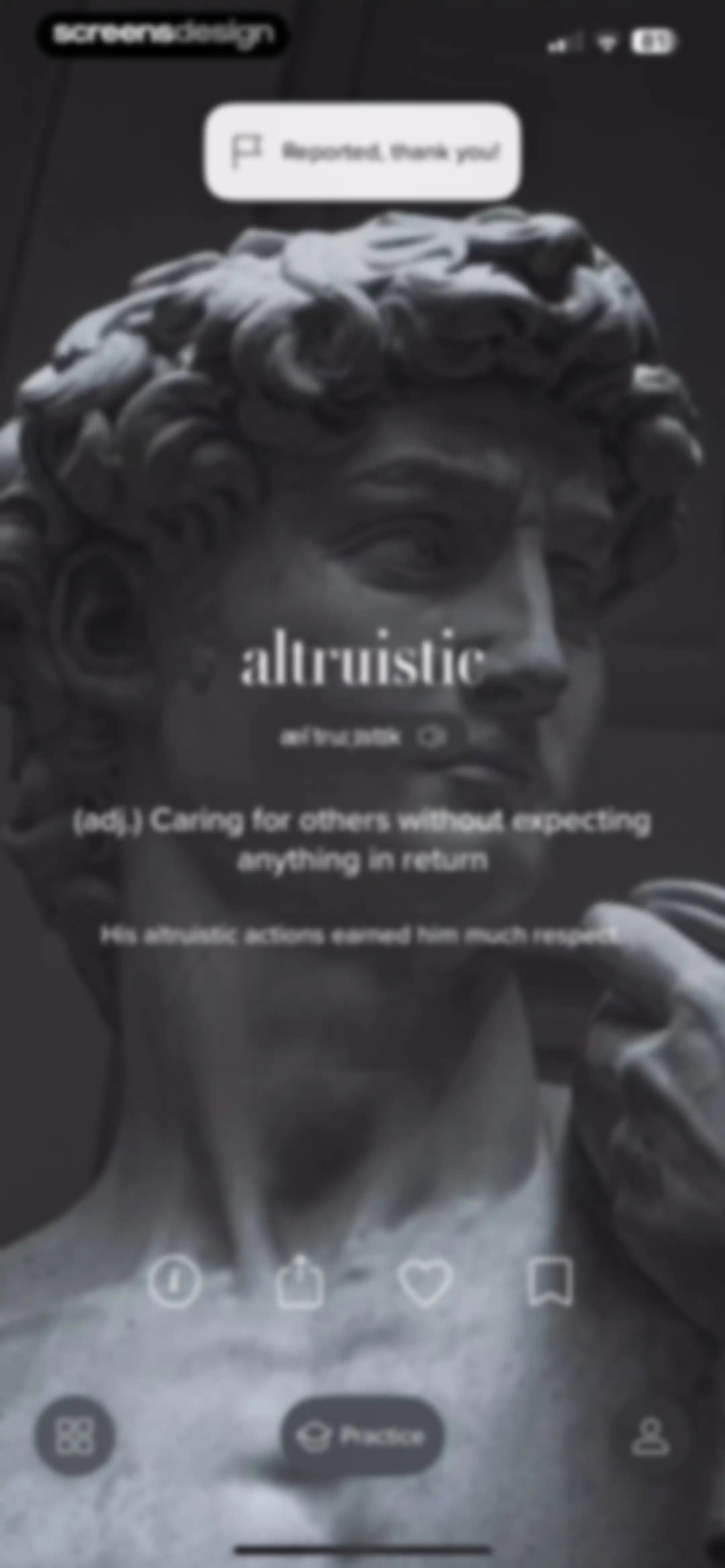 Vocabulary - Learn words daily screen 44