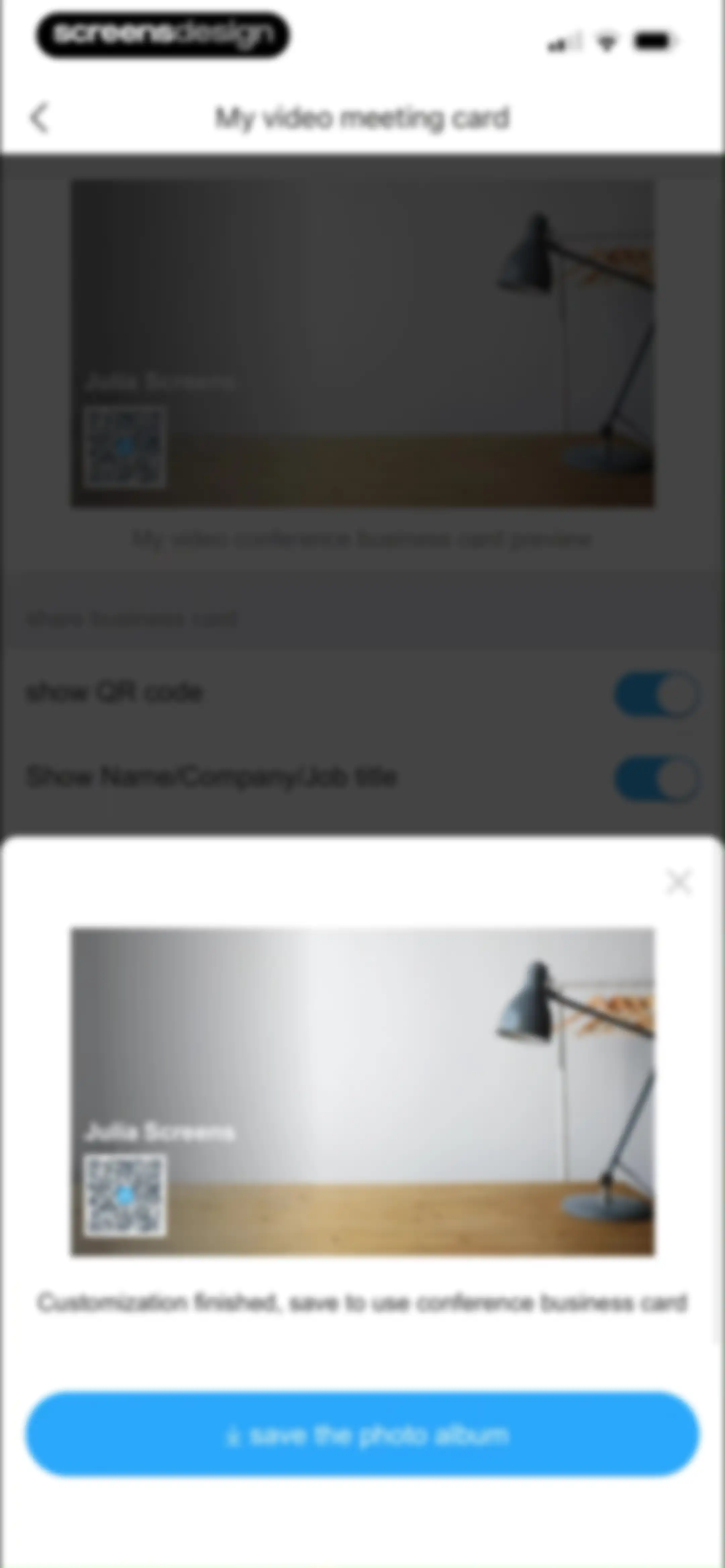 CamCard AI Business Assistant screen 143