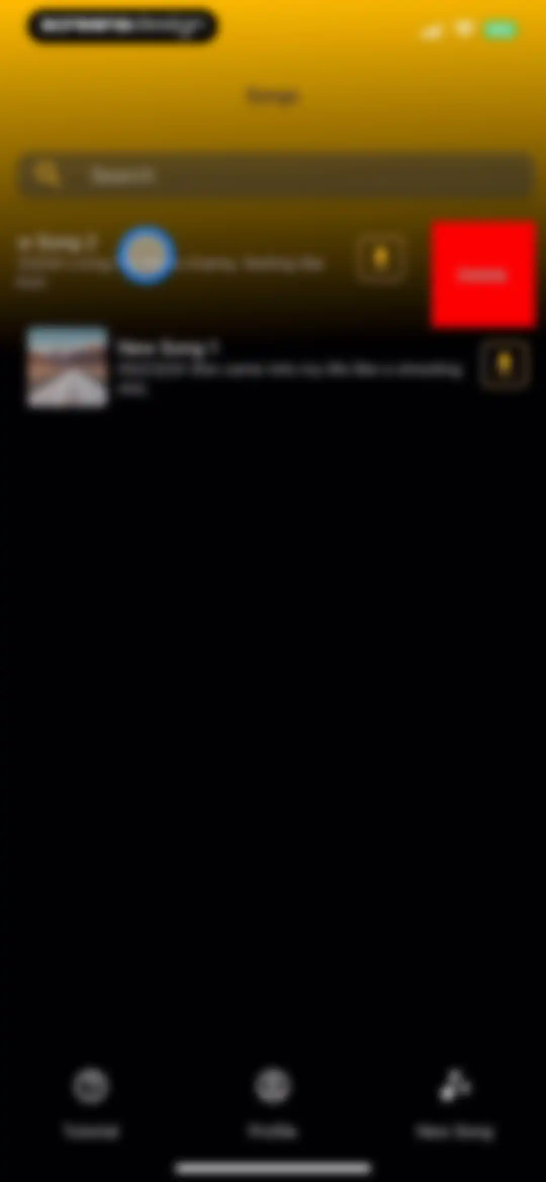 GhostWriter AI Lyrics screen 43