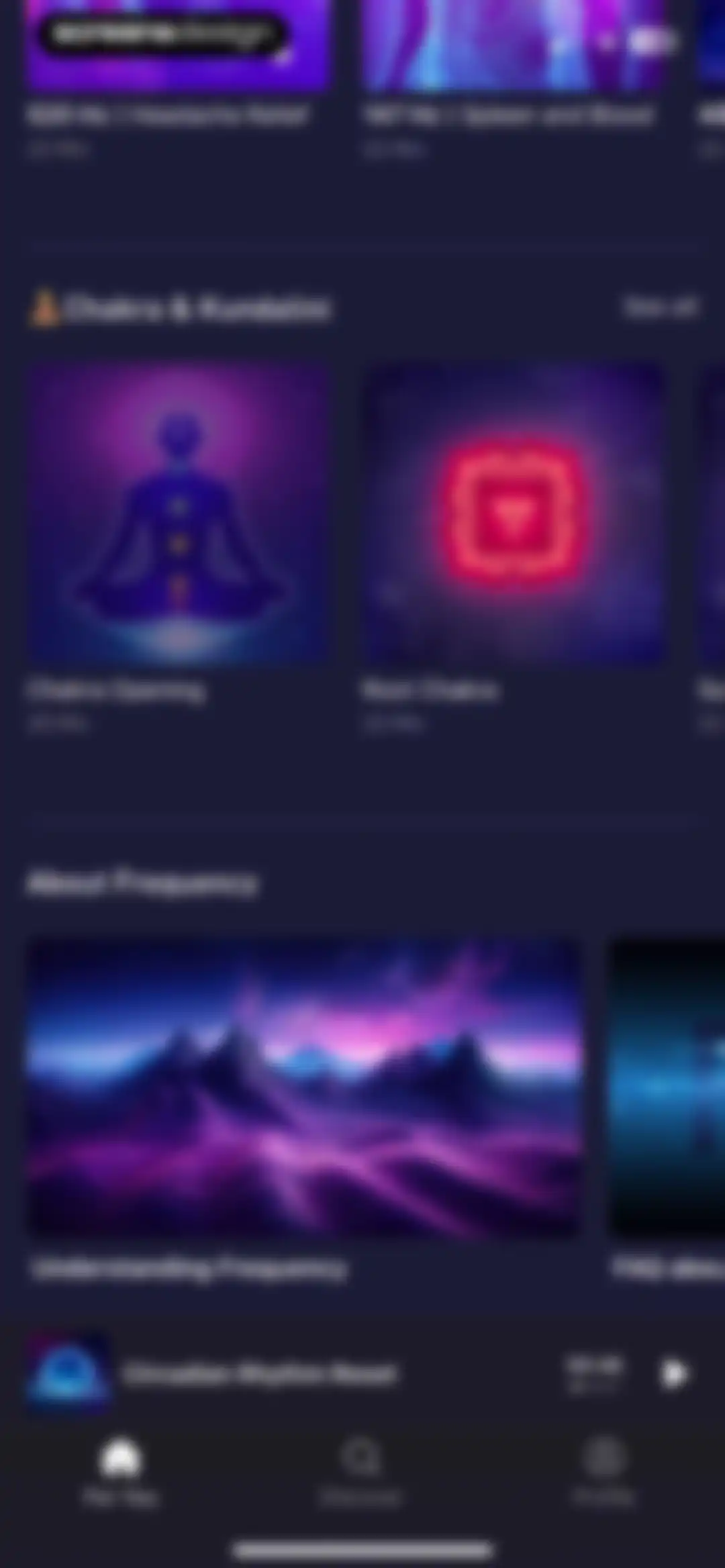 Frequency: Healing Sounds screen 27