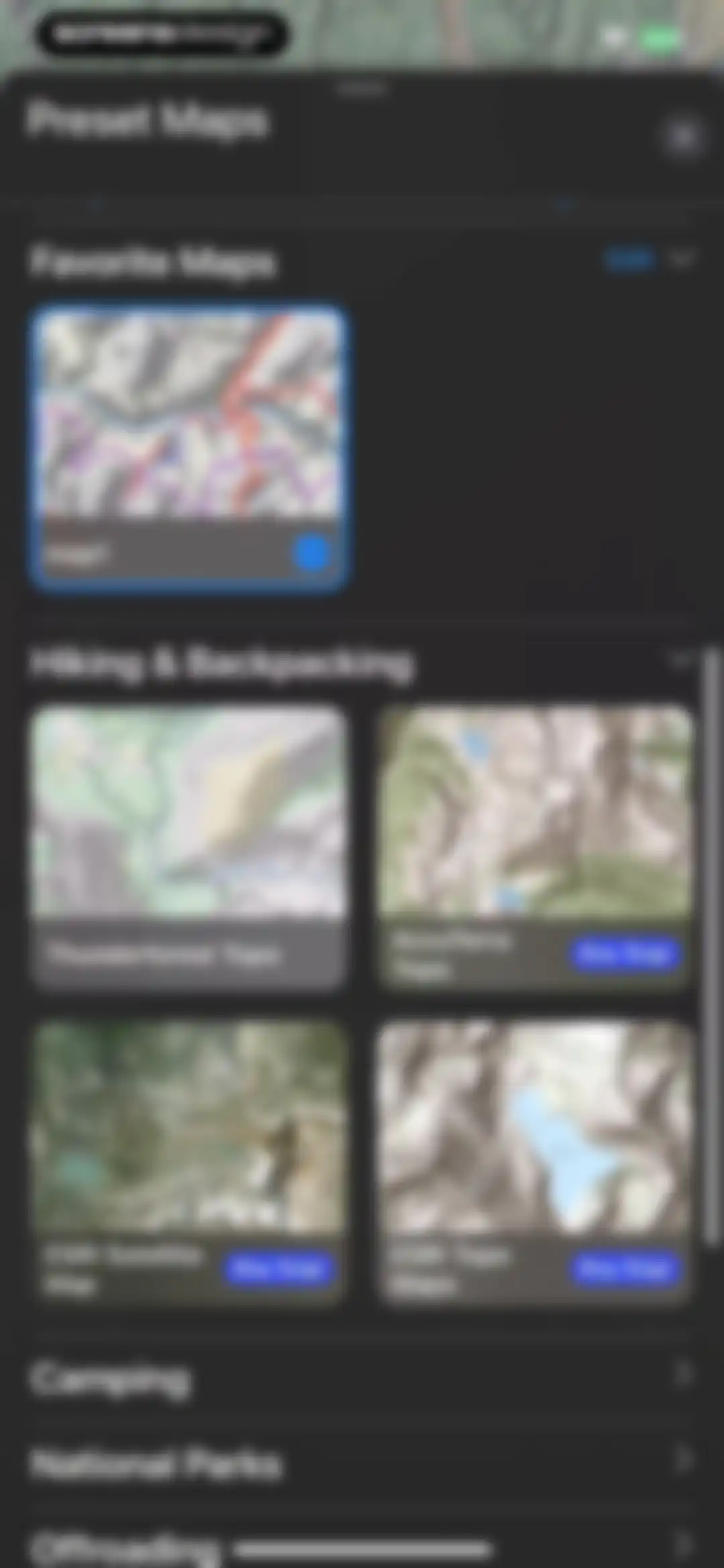 Topo Maps+: Topographic Maps screen 82