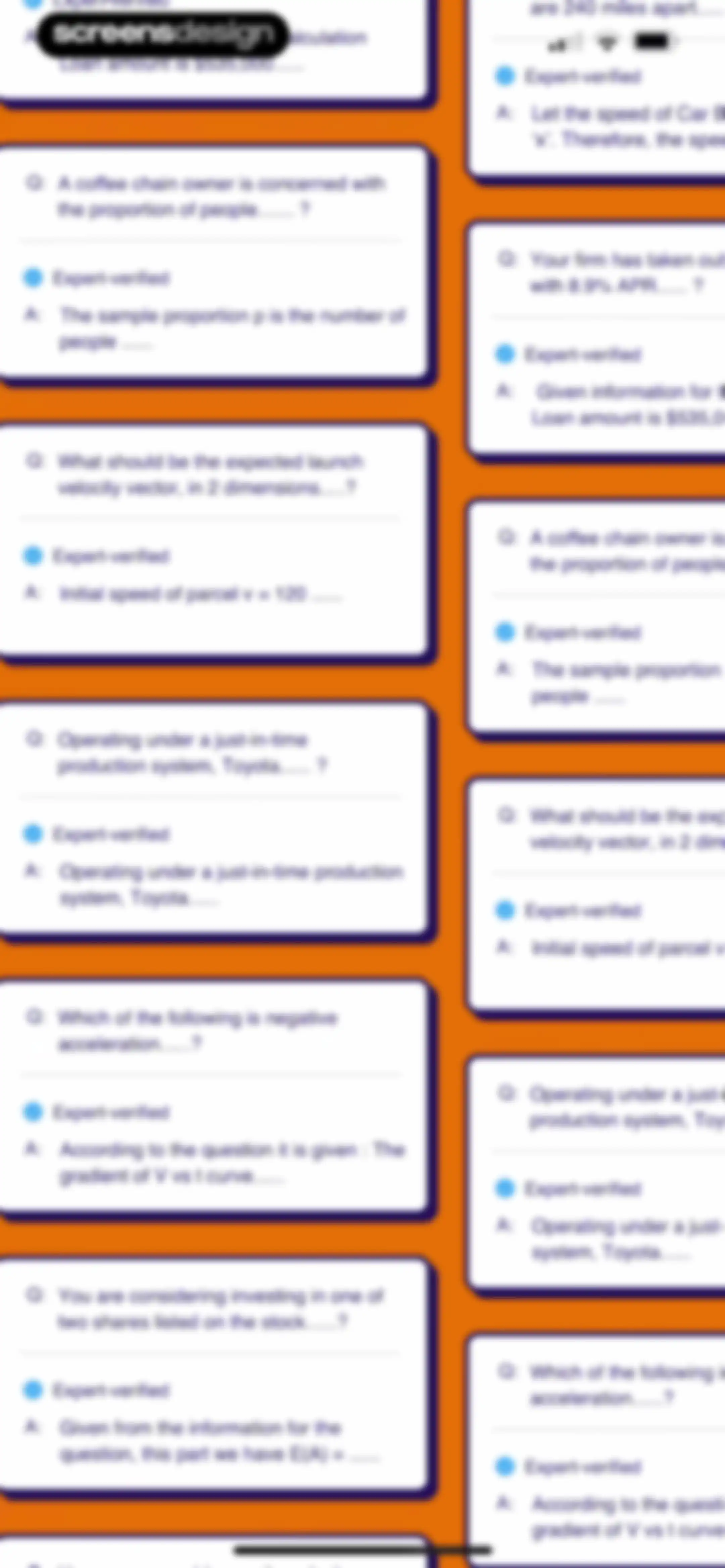 Chegg Study - Homework Help screen 2