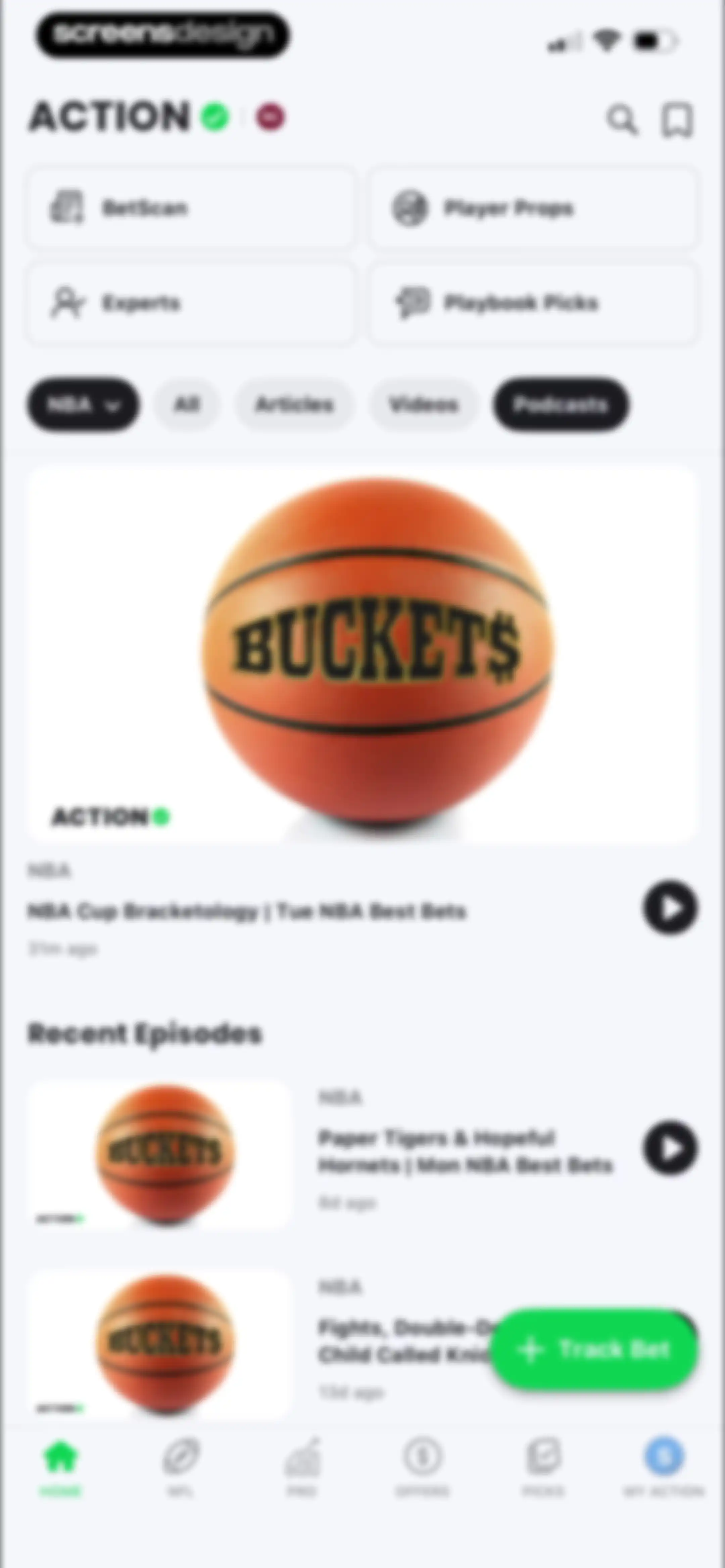 Action Network: Sports Betting screen 67