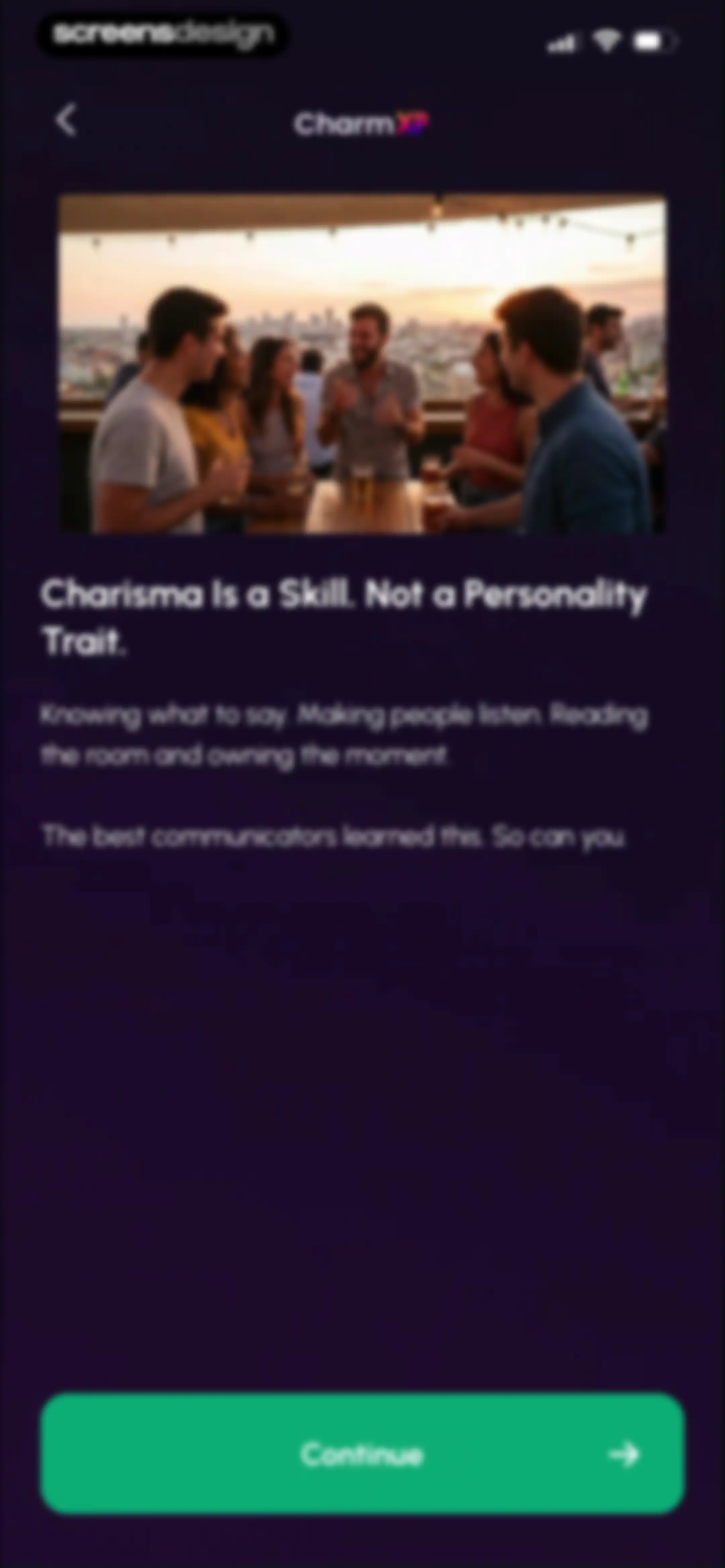 CharmXP: AI Charisma Coach screen 9
