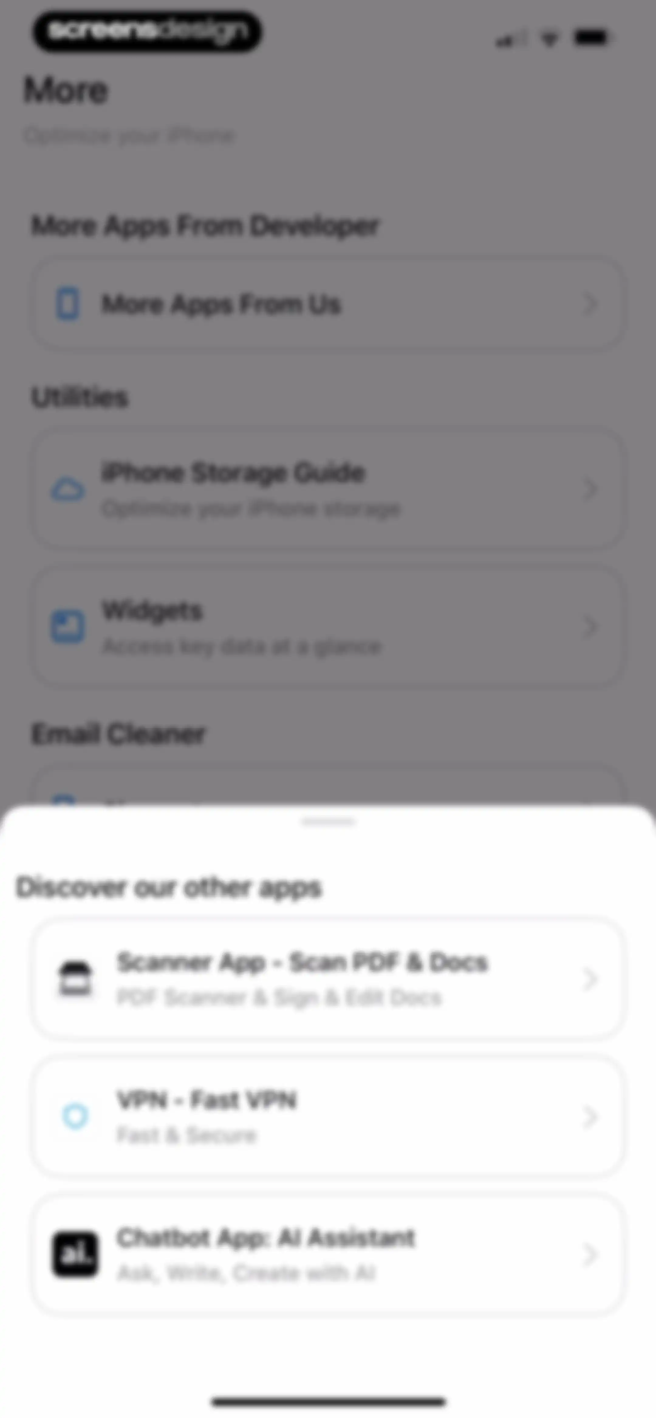 CleanX: Clean Up Storage screen 84