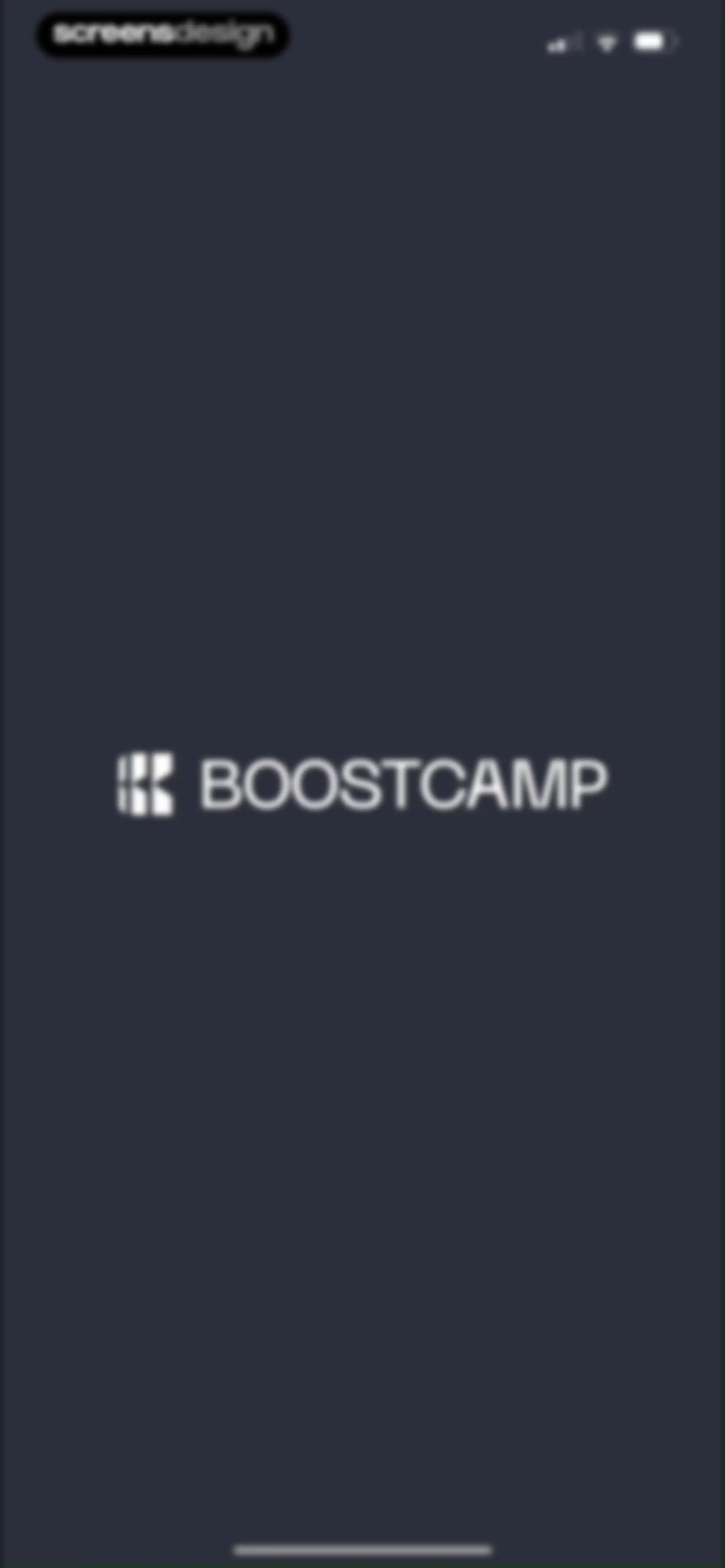 Boostcamp: Workout Programs screen 1