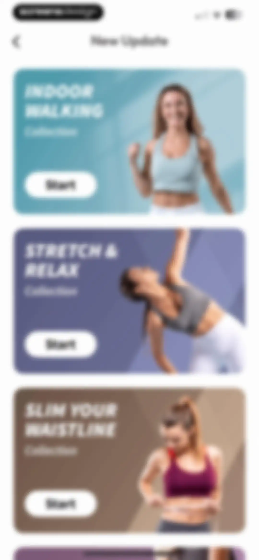Workout for Women: Fit at Home screen 128