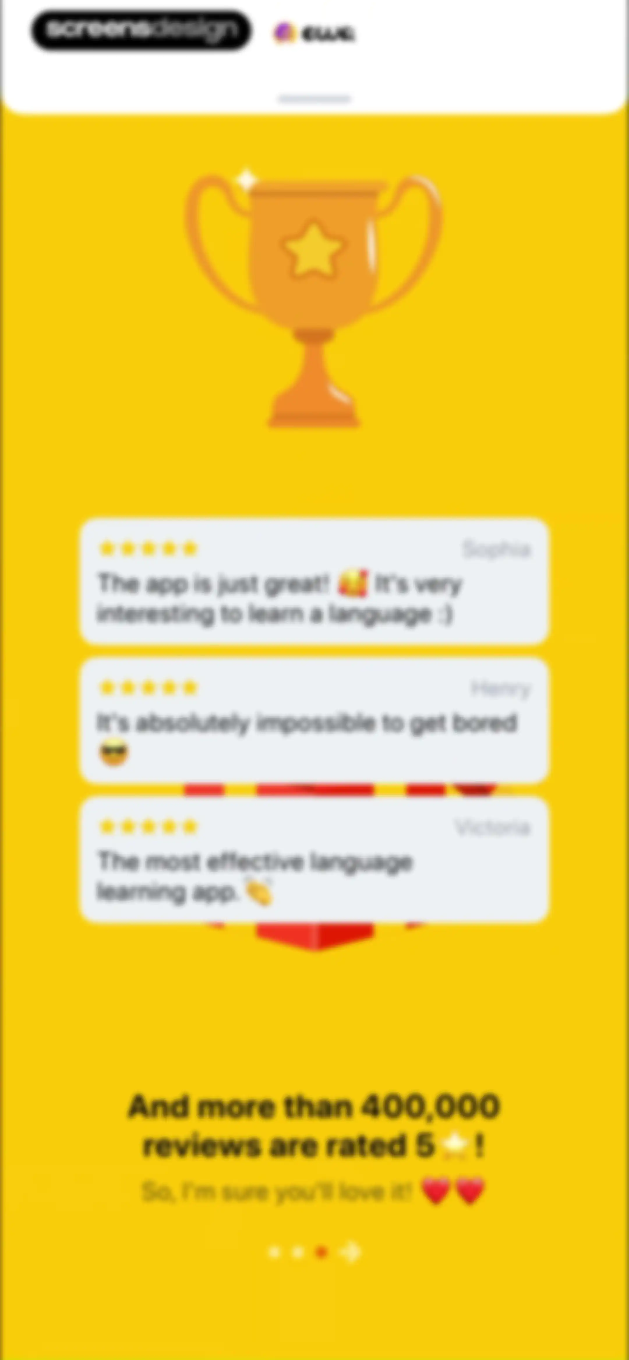 EWA: Learn Languages screen 7