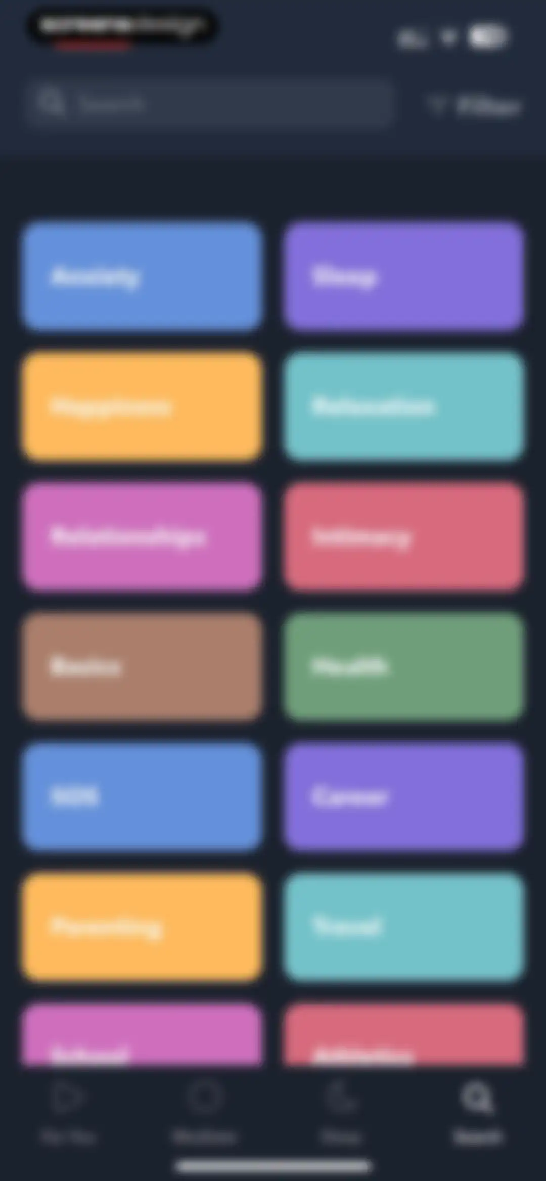 Simple Habit Sleep, Meditation screen 44