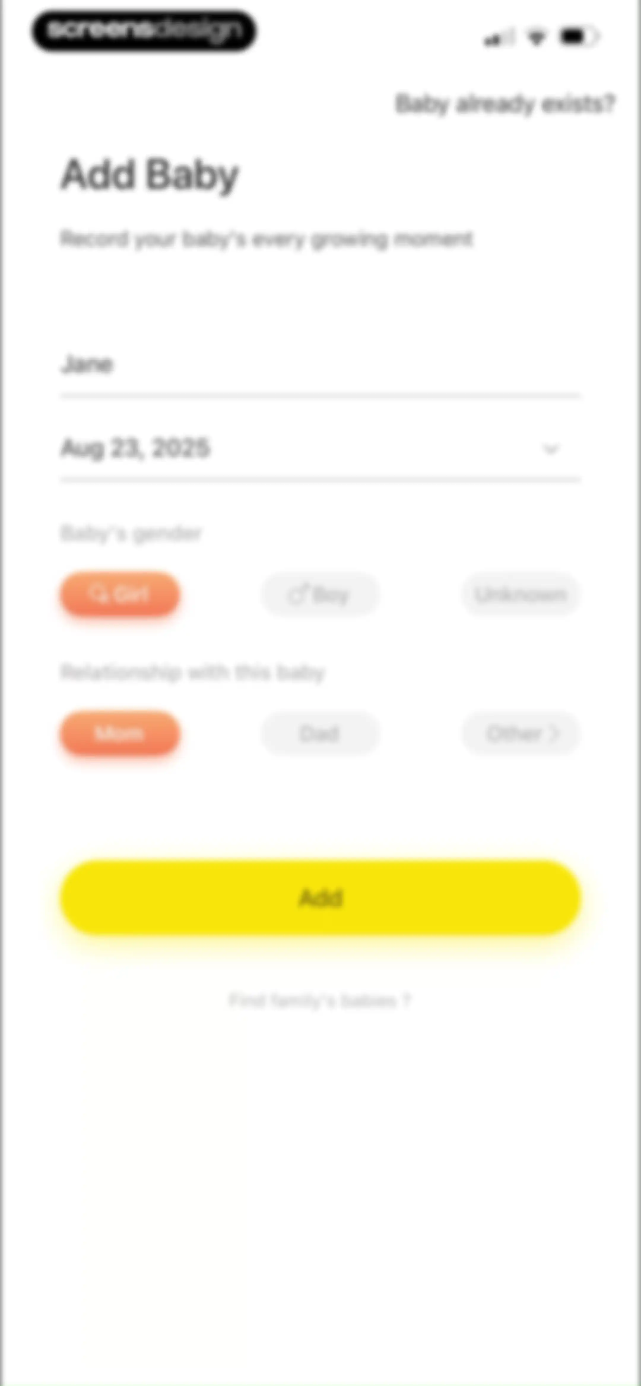 TimeHut - Baby Album screen 9
